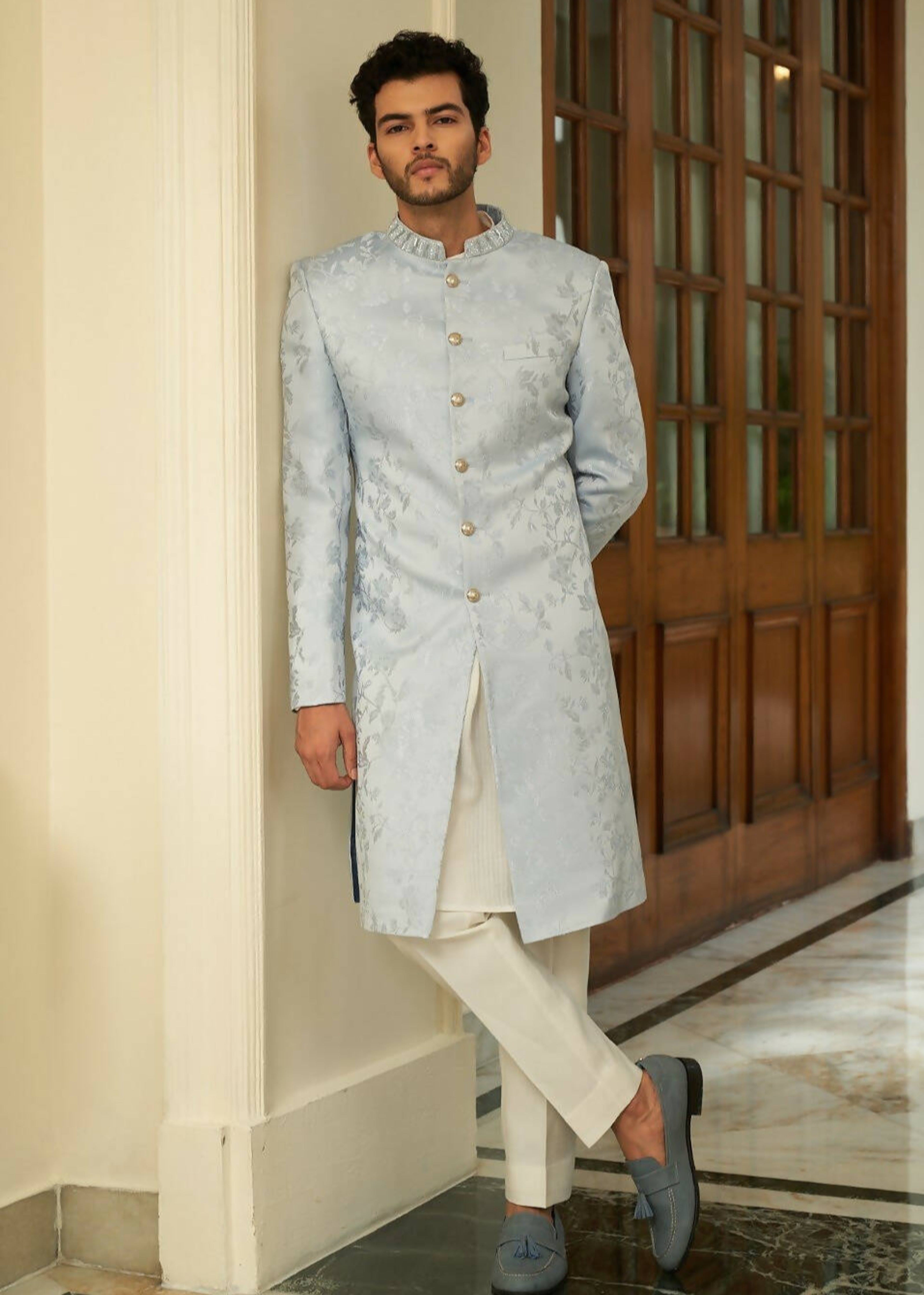 Floral Dream Achkan Set