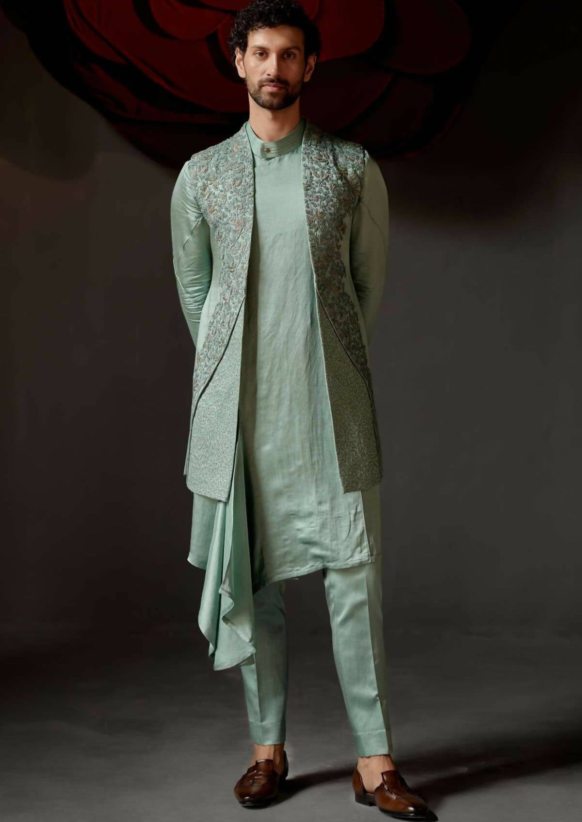 Chateau Drape Kurta Set
