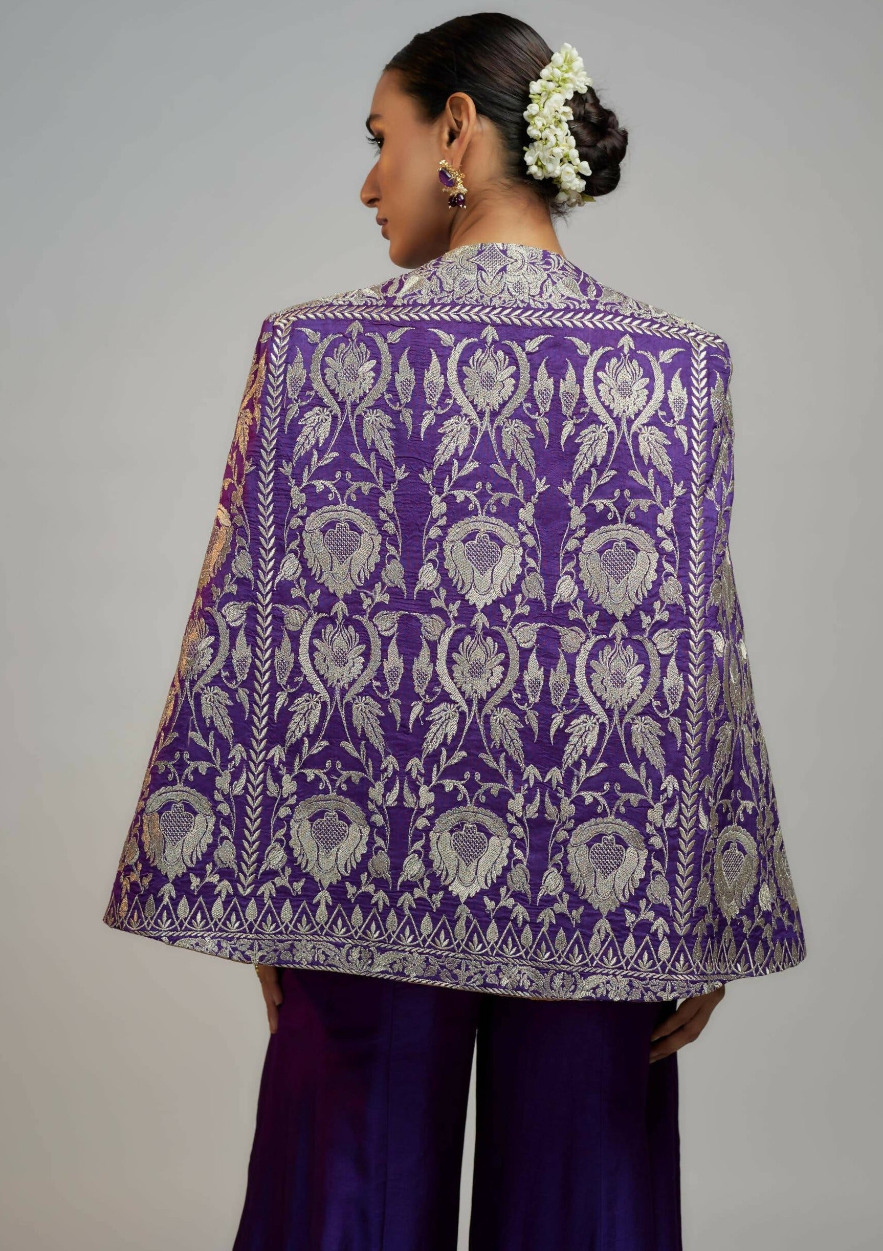 Dalnaz Purple Blazer