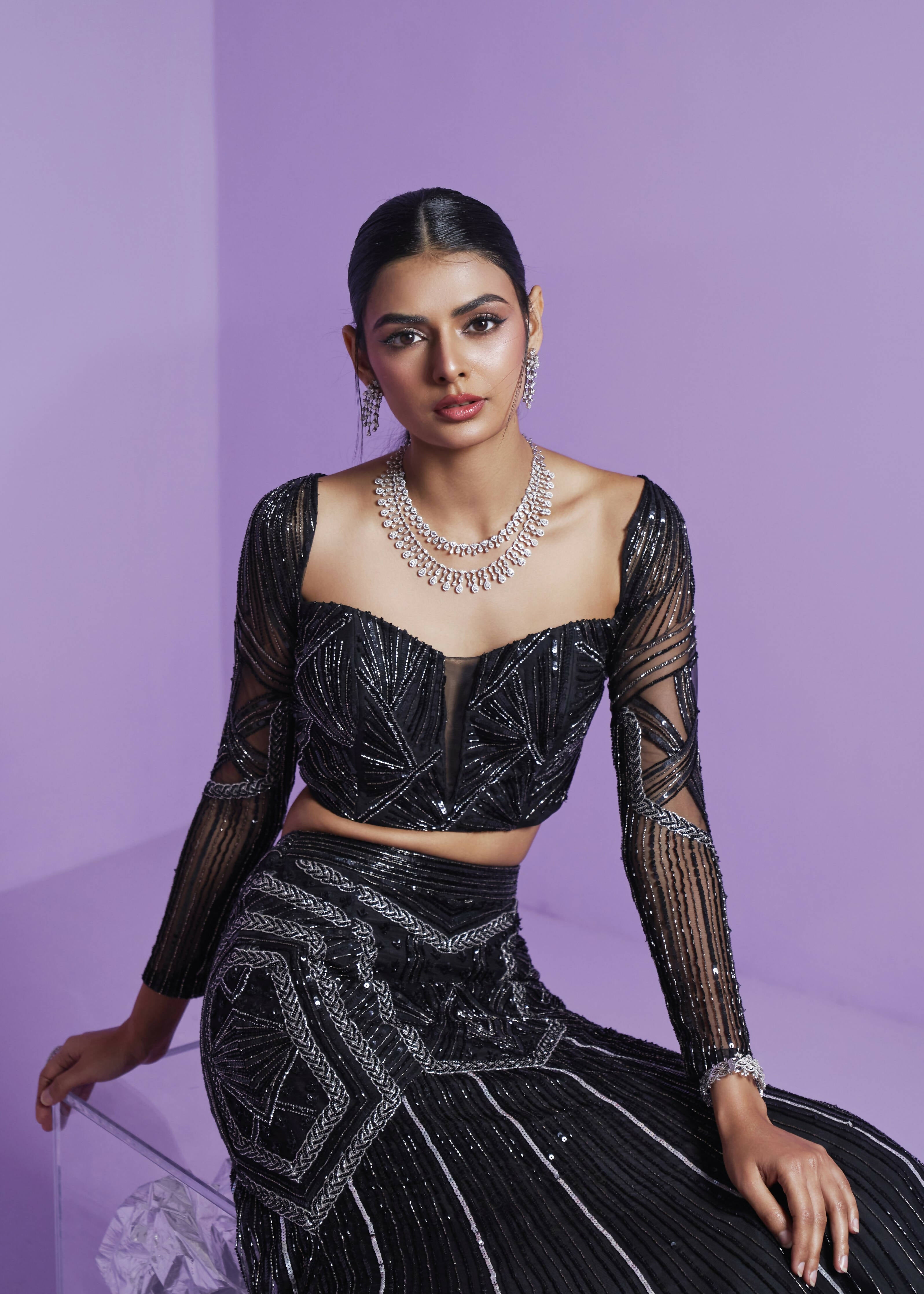 Shooting Star Lehenga Set