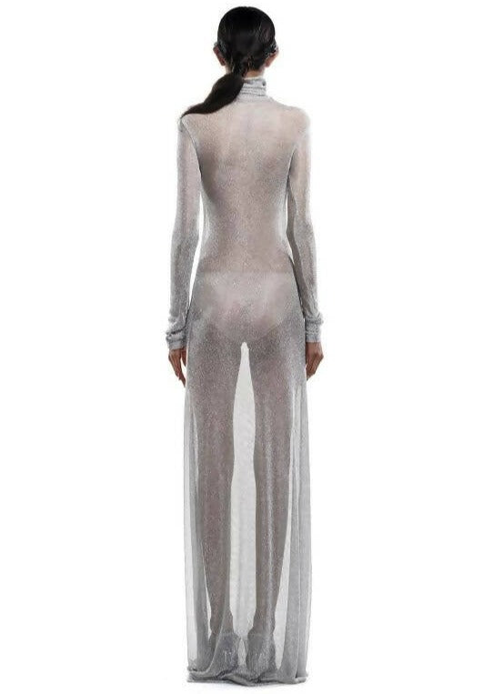 Sheer Mesh Dress