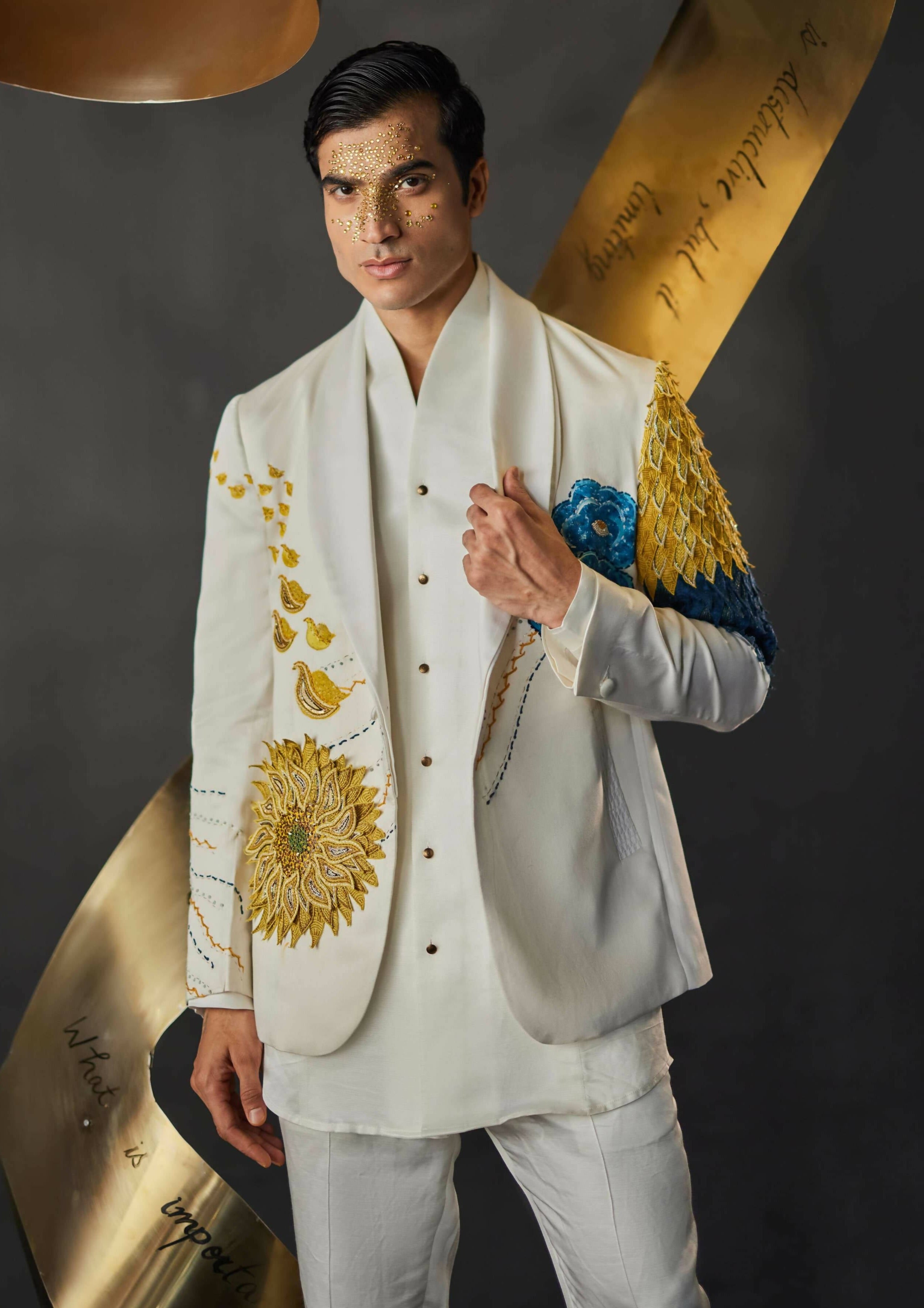 Petals Gala Blazer Set