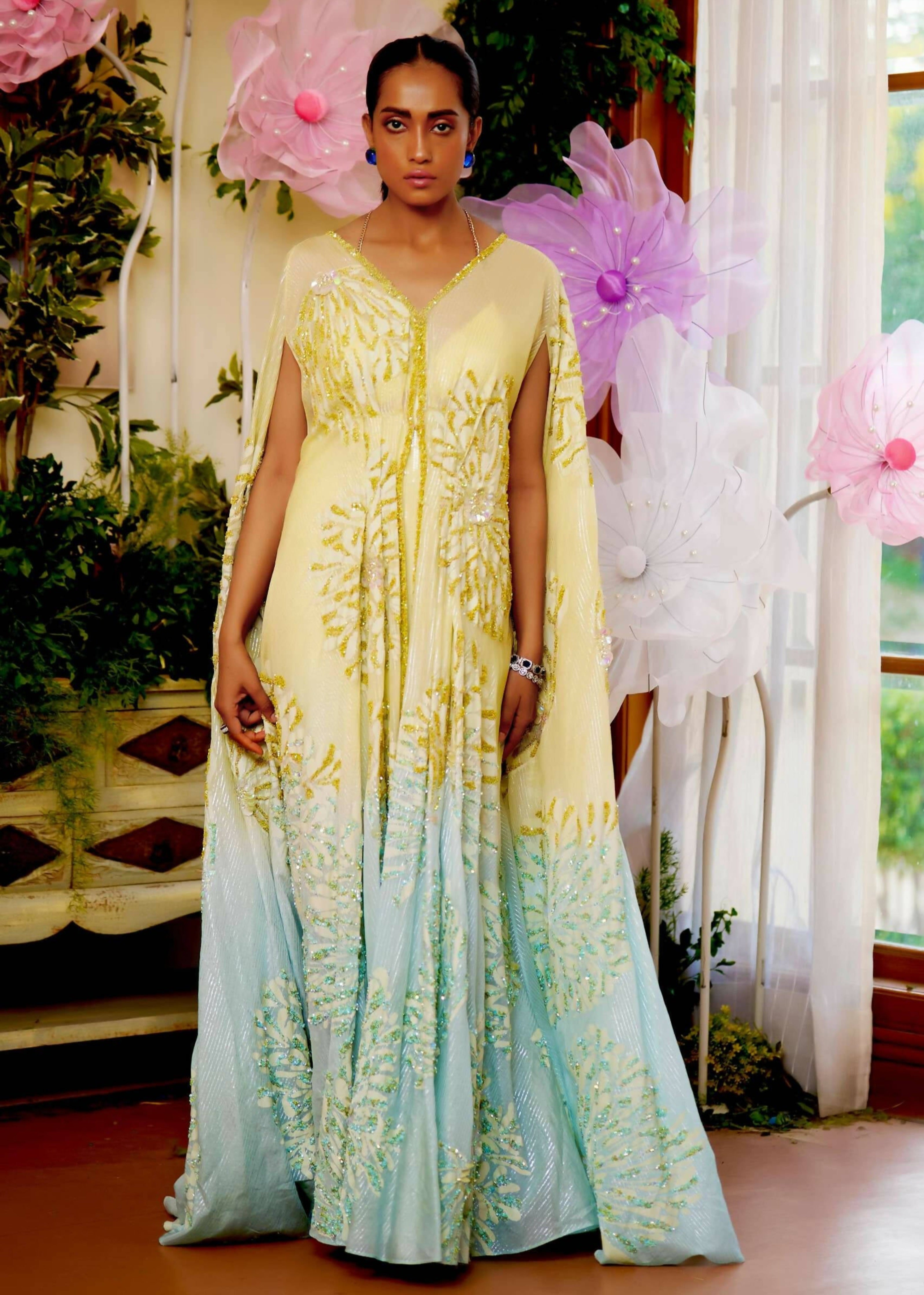 Zinnia Kaftan Set