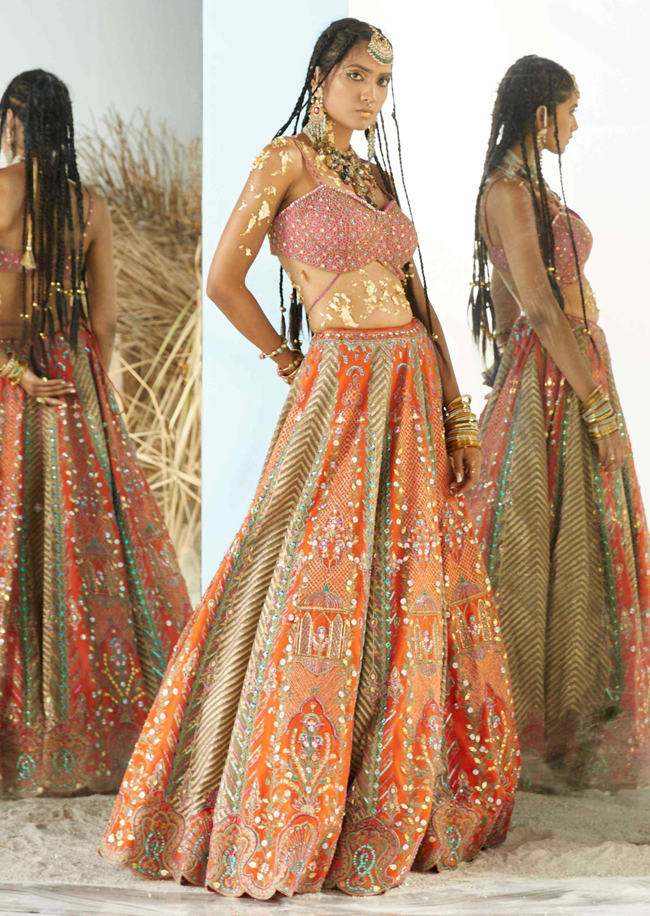 Dhaani Lehenga Set