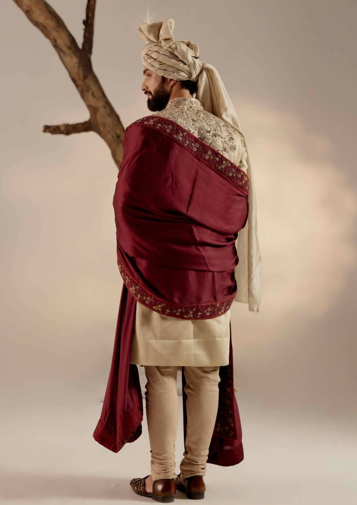 Sand Ridge Sherwani Set