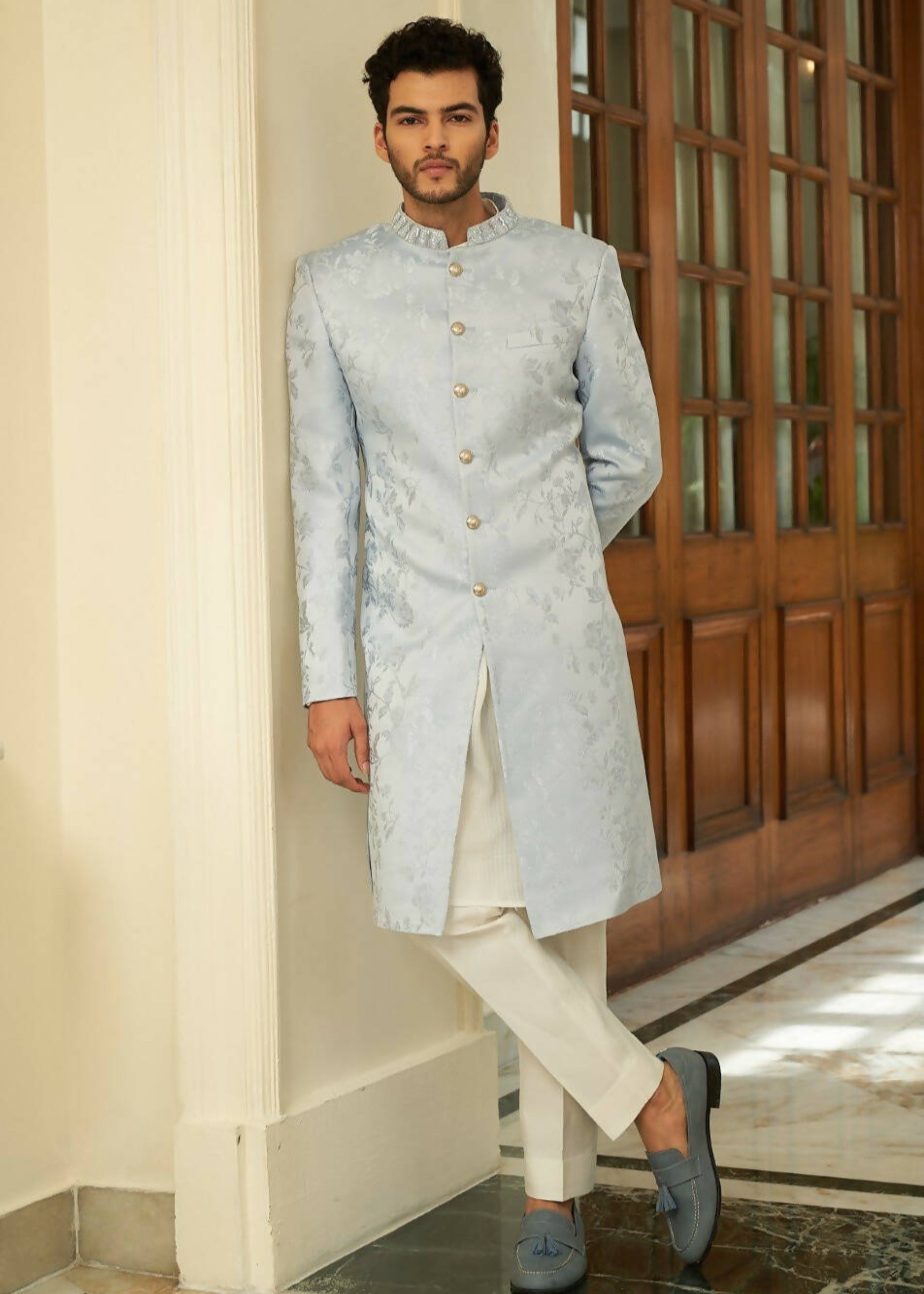 Floral Dream Achkan Set