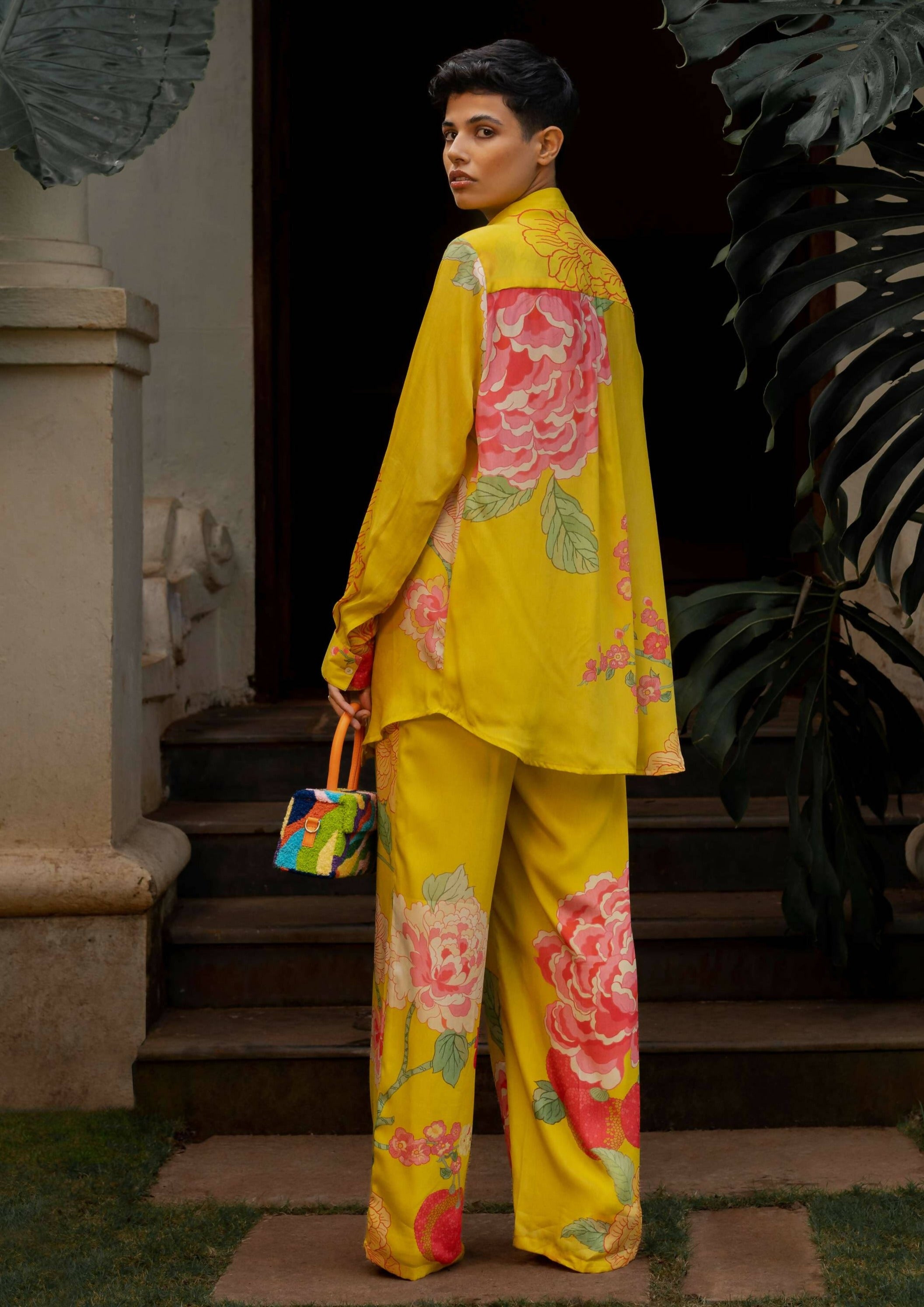 Yellow Floral Co-Ord Set