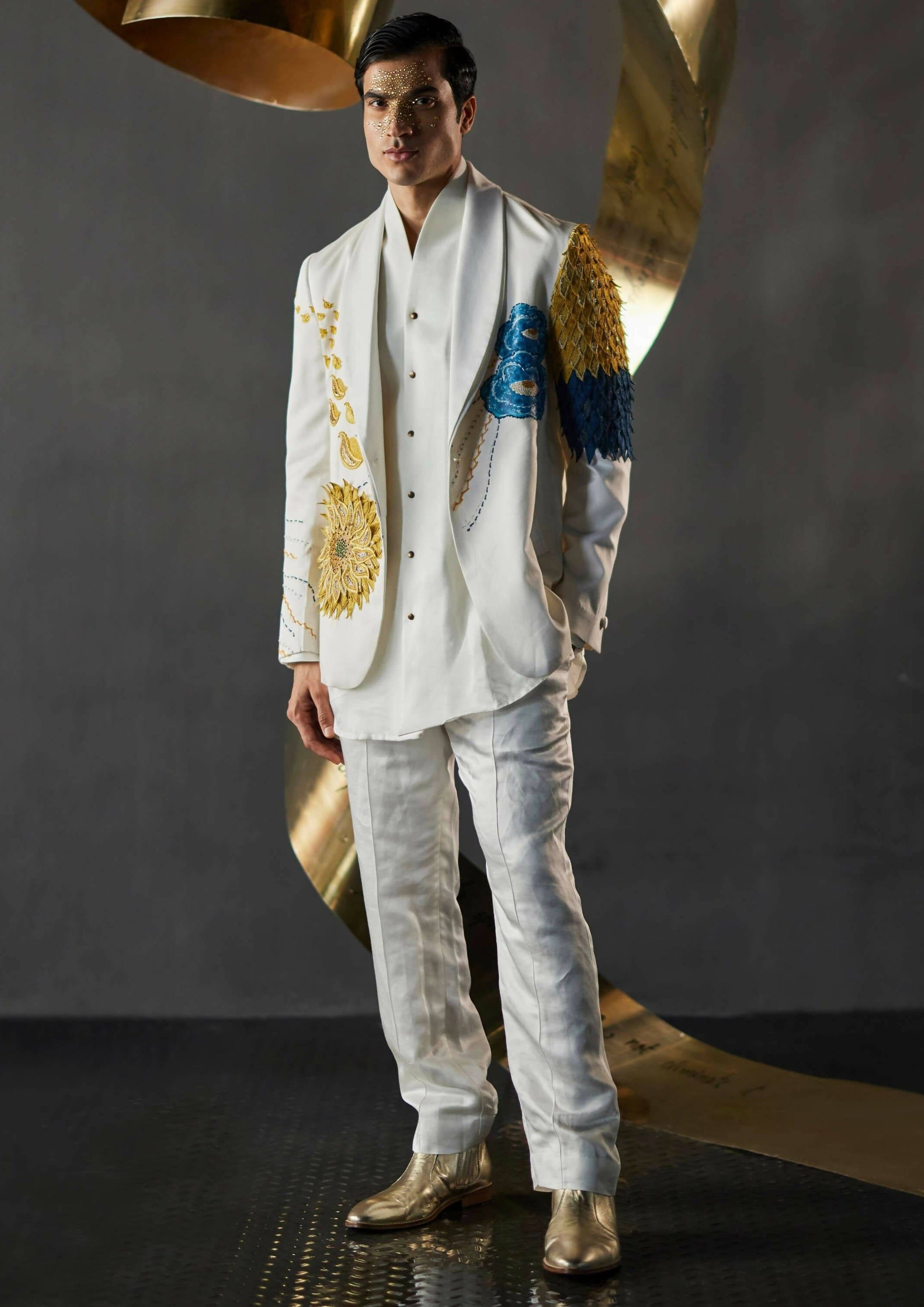 Petals Gala Blazer Set