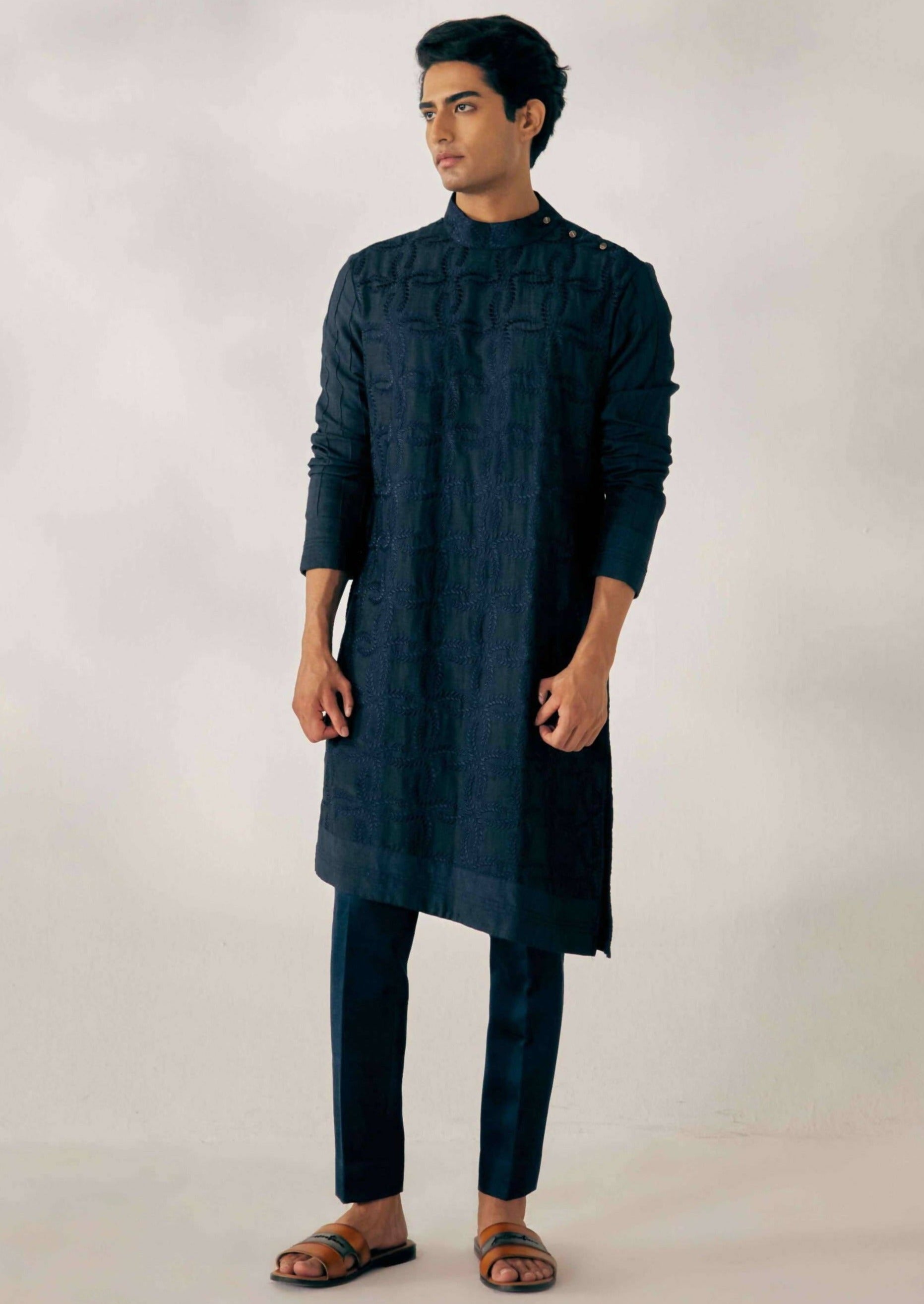 Midnight Blue Kurta Set