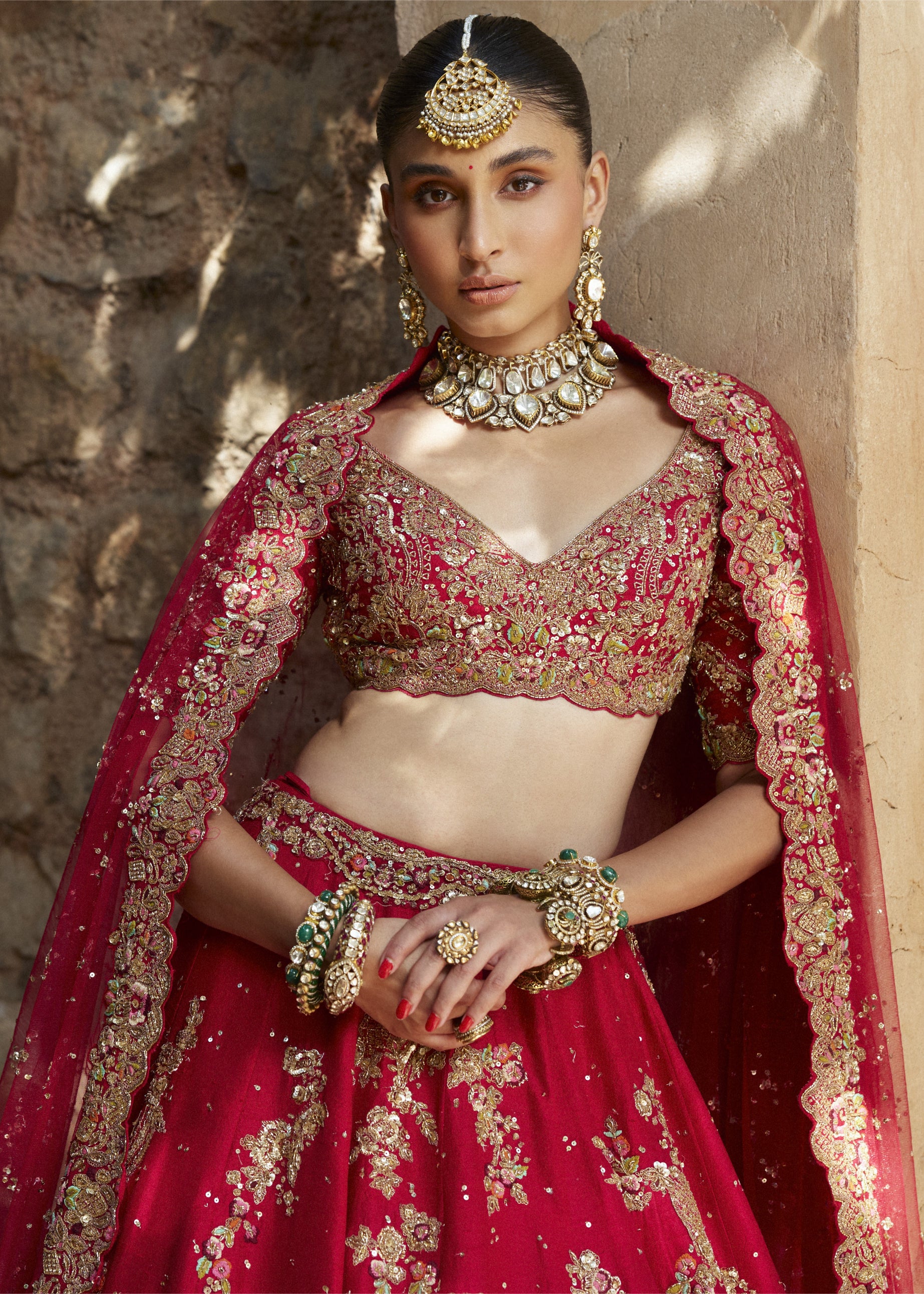 "Atreyi" Bridal Lehenga