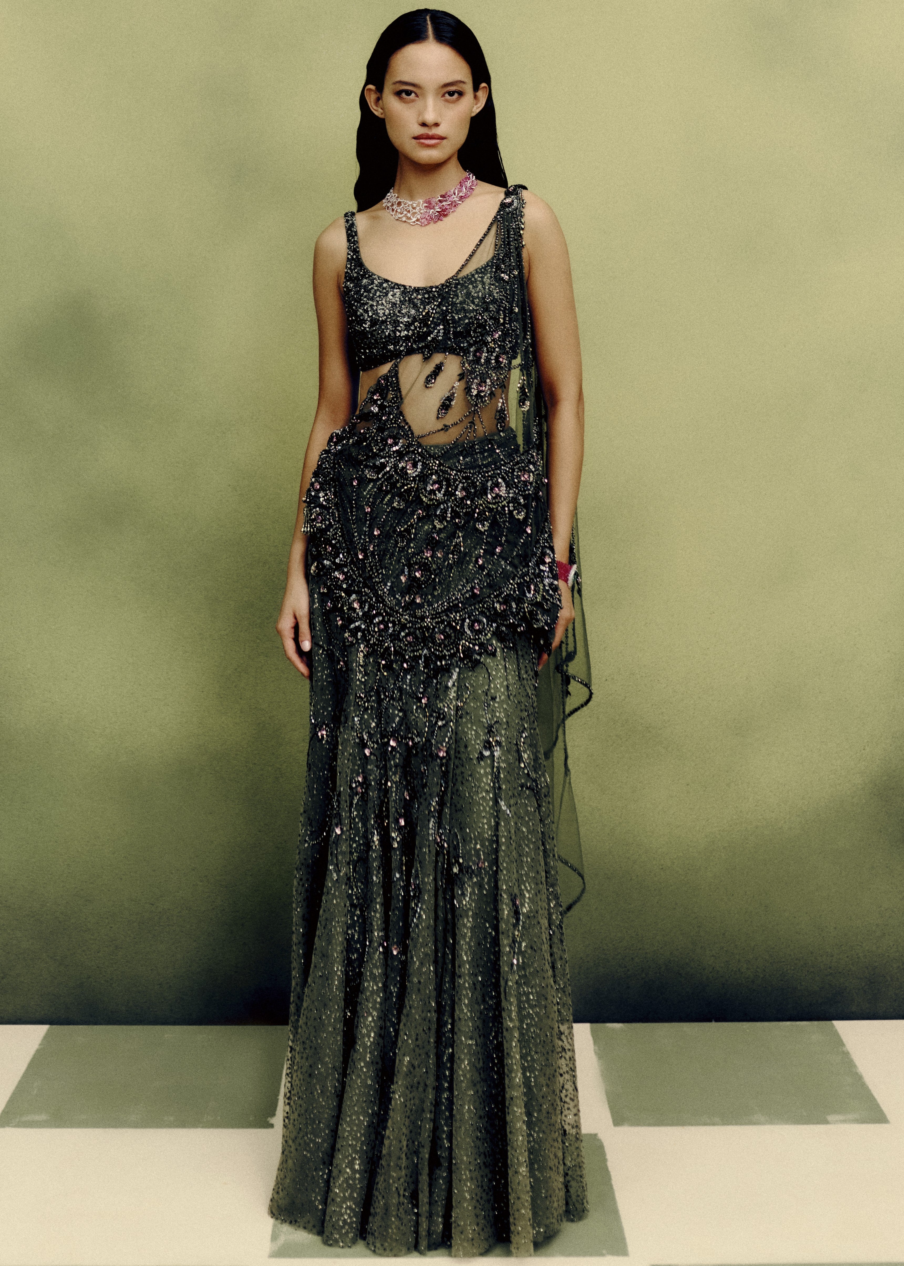 Viridara Drape Sari