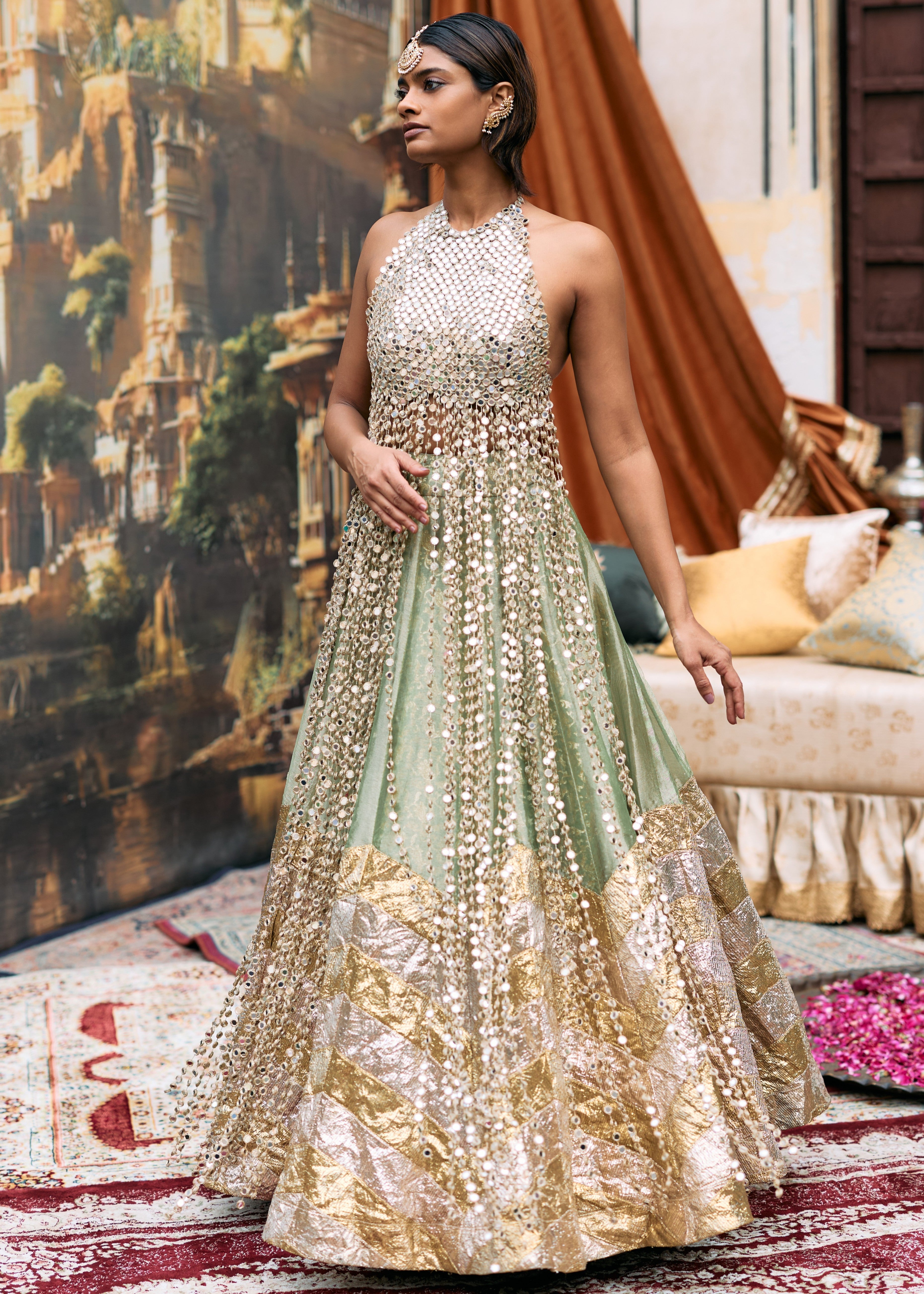 Kanak Lehenga Set- B