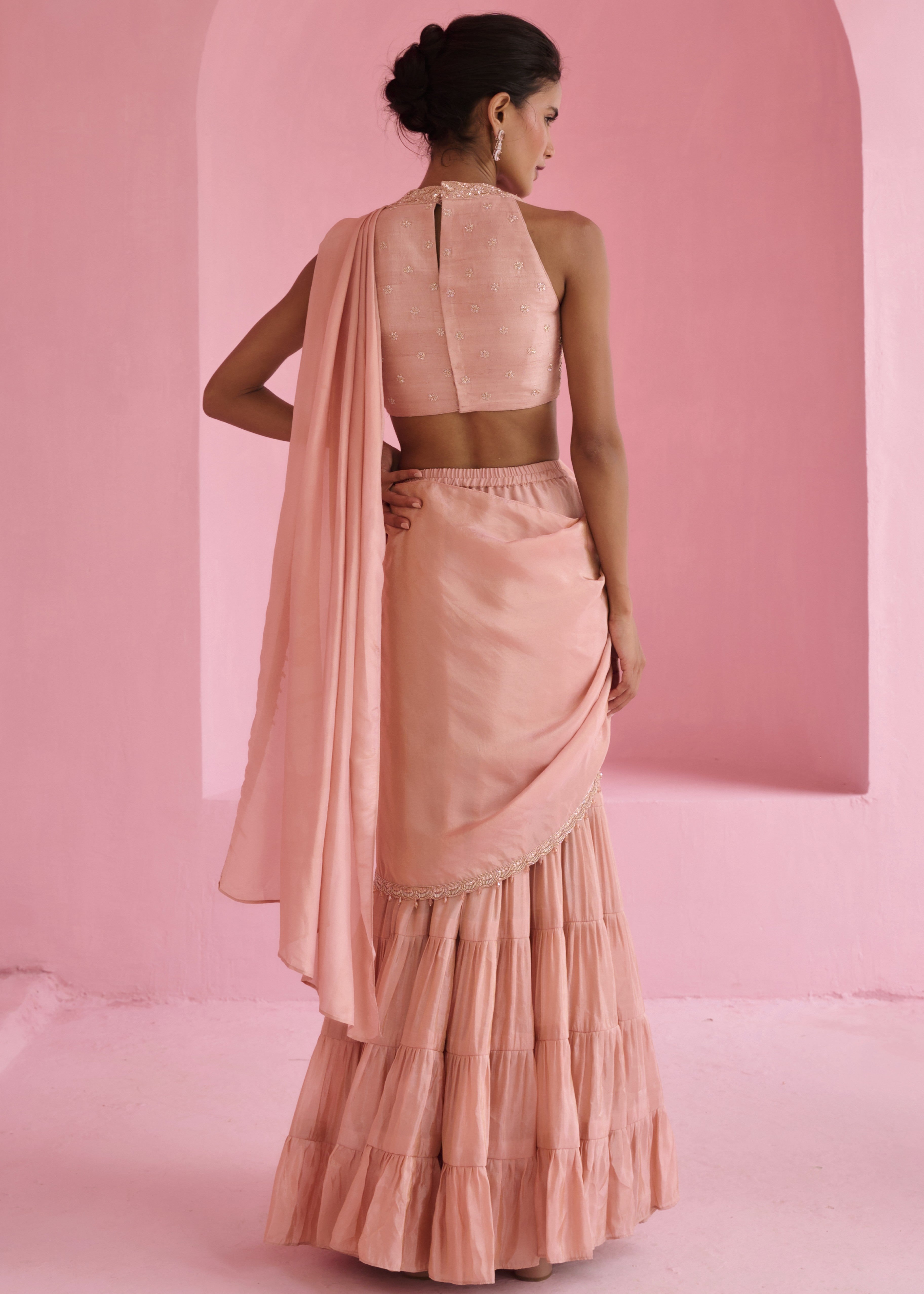 Khayal Pre-drape Sari