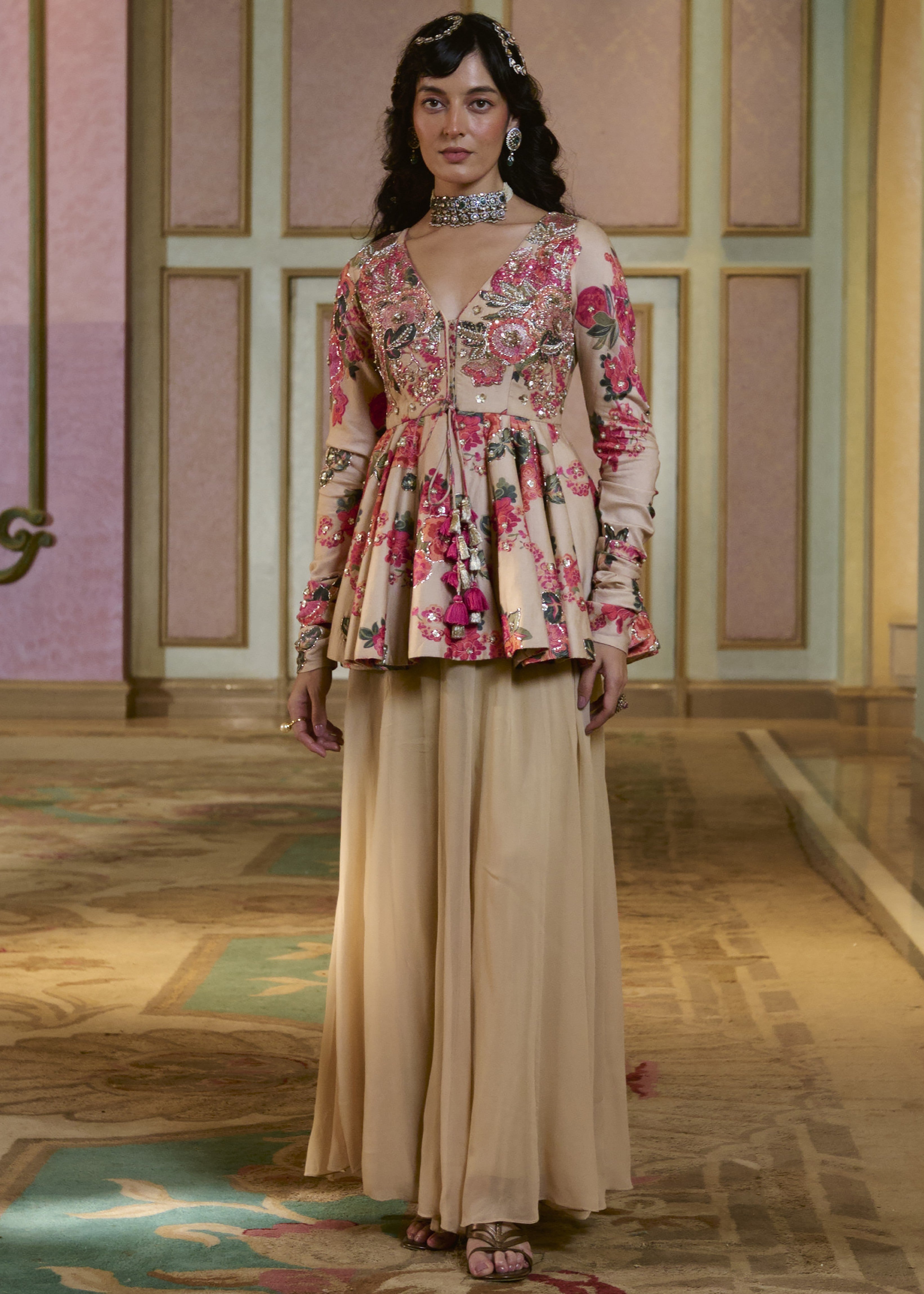 Josie Peplum Set