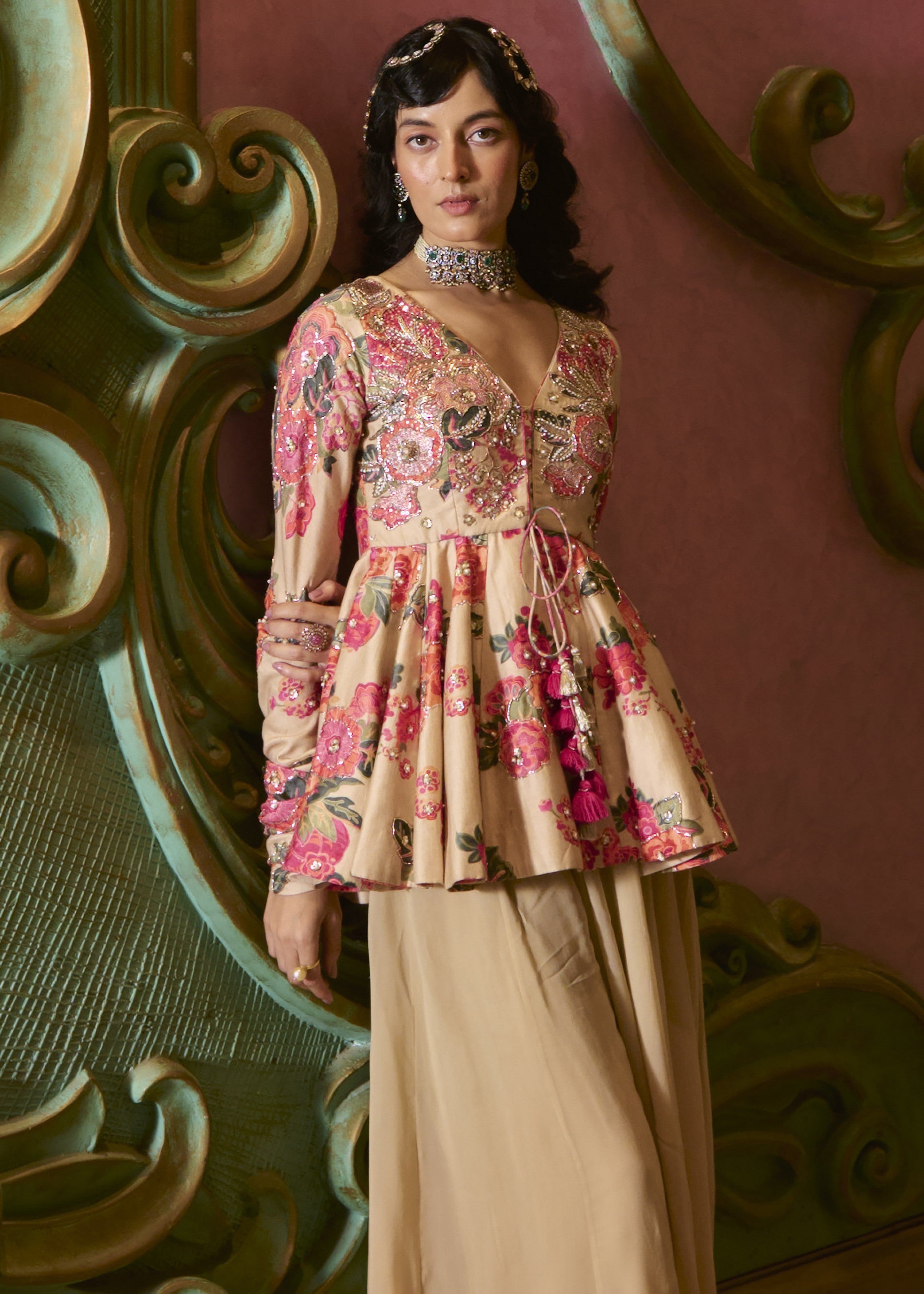Josie Peplum Set