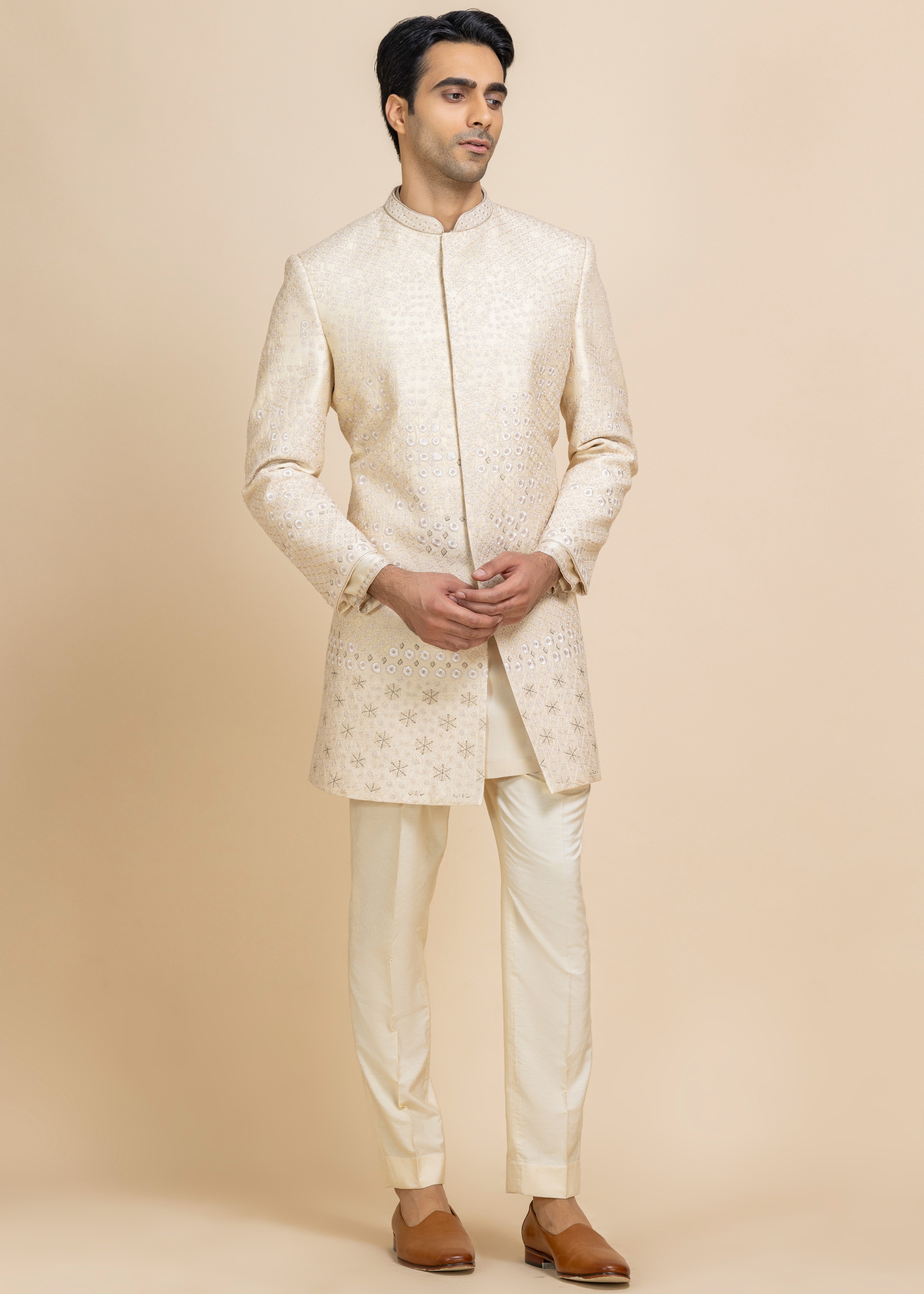 Eterna Ivory Shwerwani