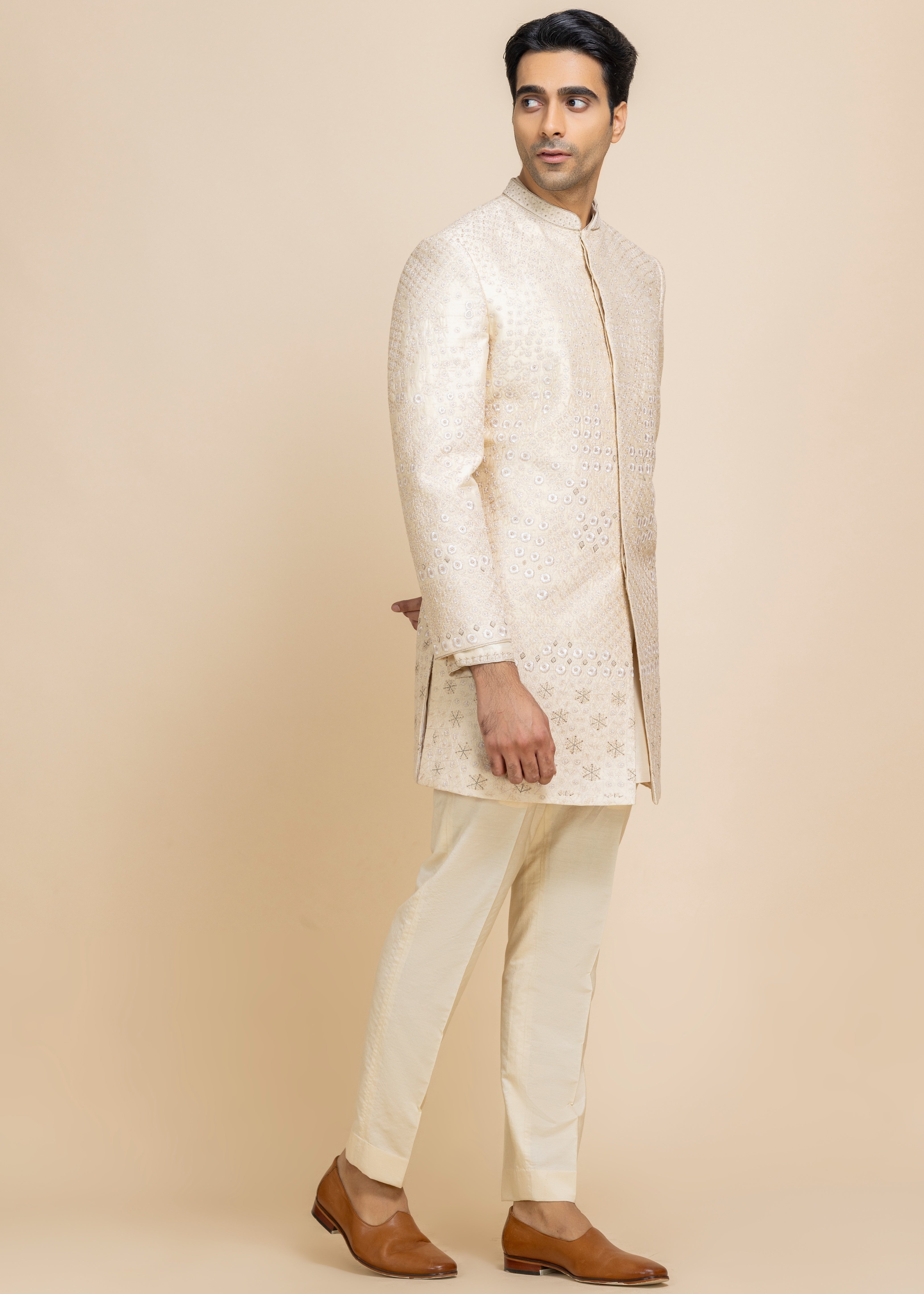 Eterna Ivory Shwerwani