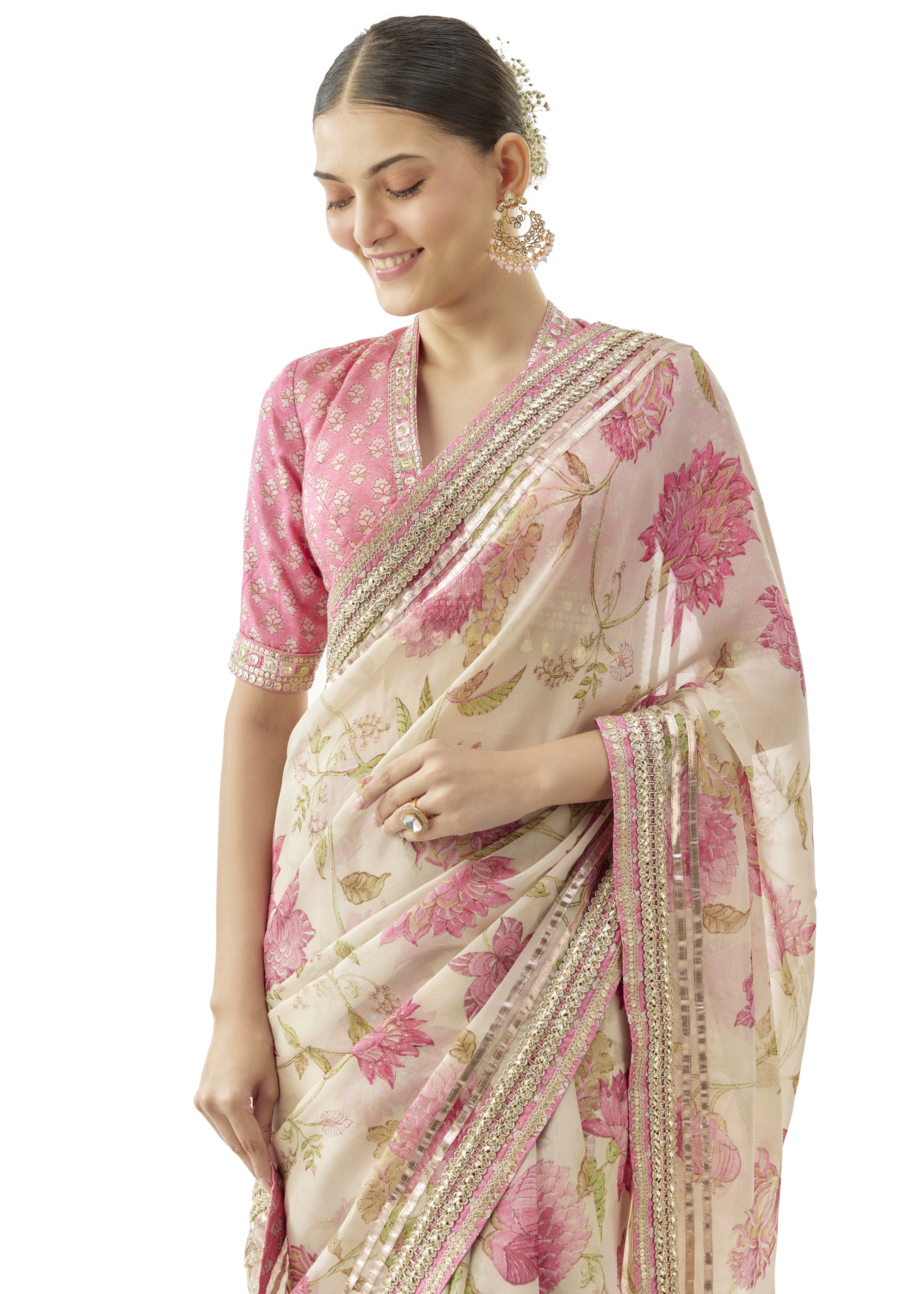 Aavika Sari Set