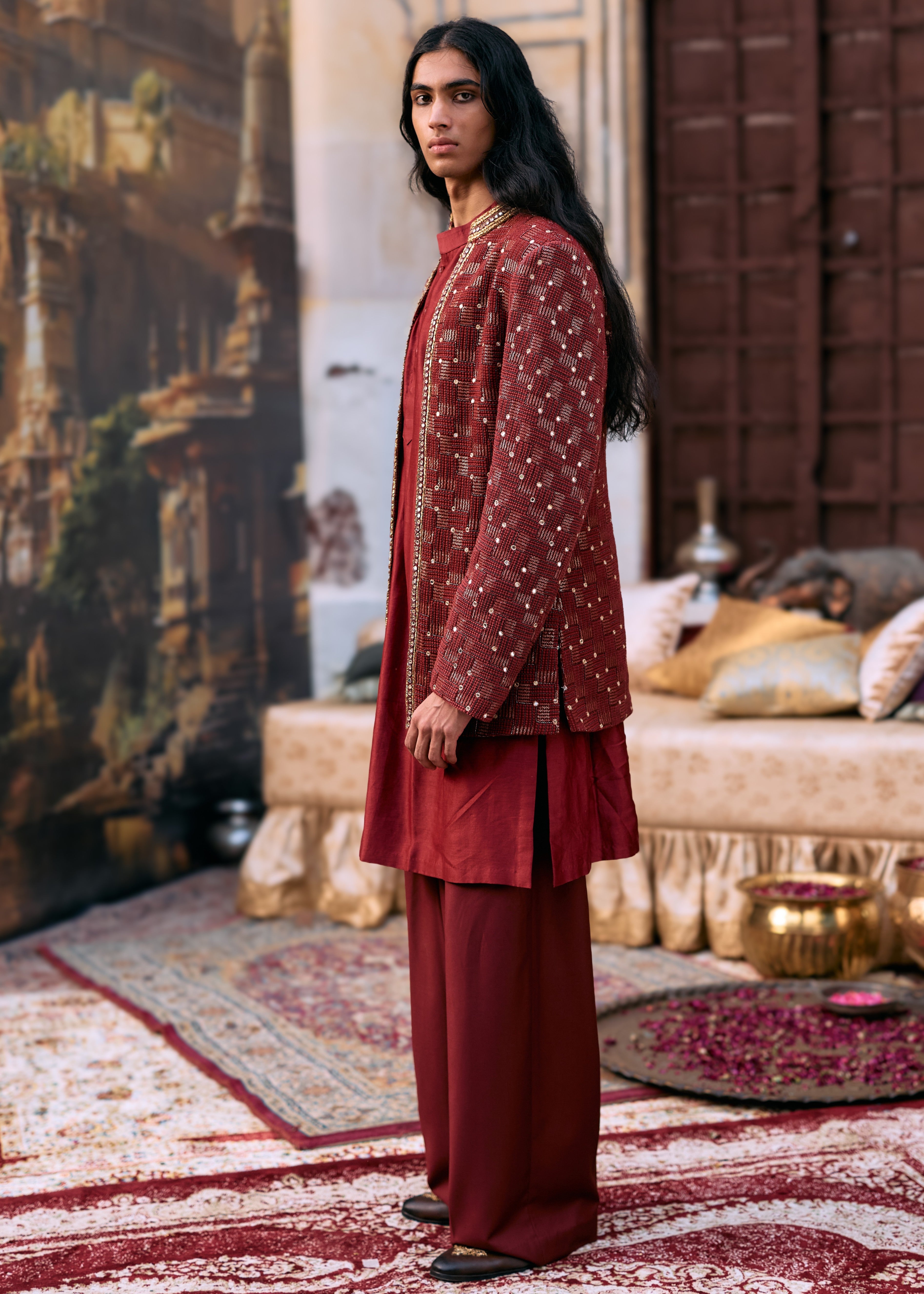 Rajang Sherwani Set