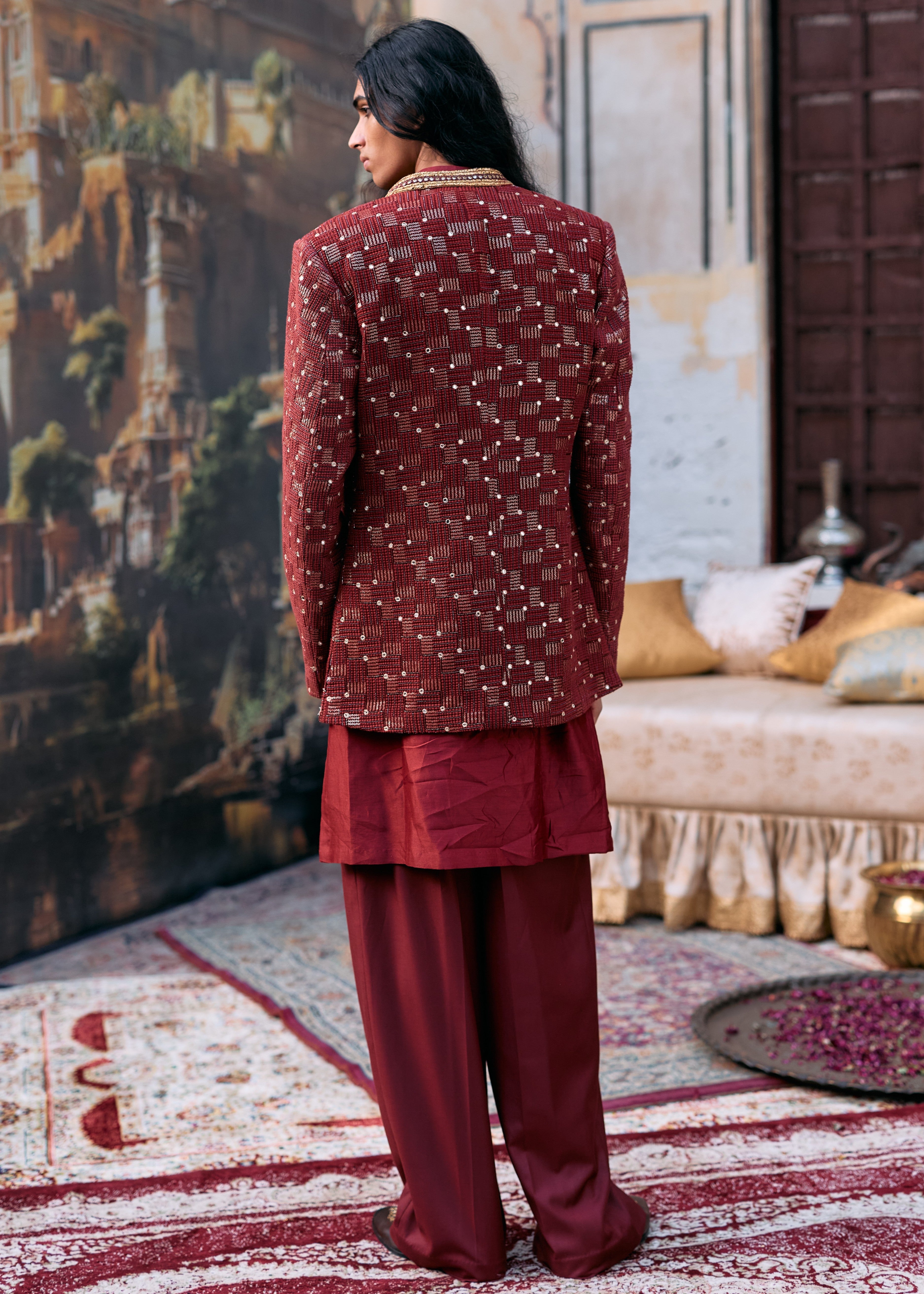 Rajang Sherwani Set