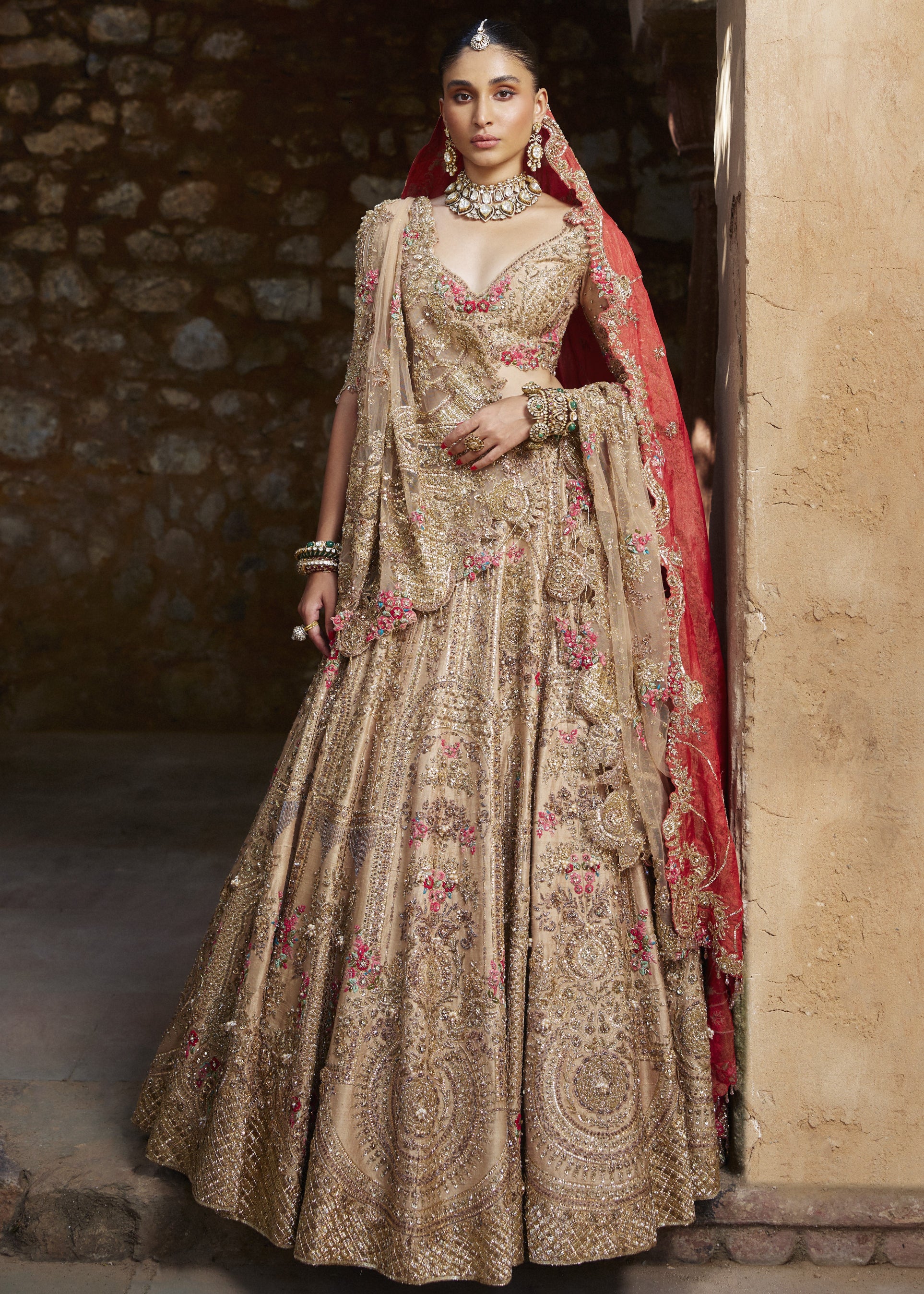 "Anviksha" Bridal Lehenga