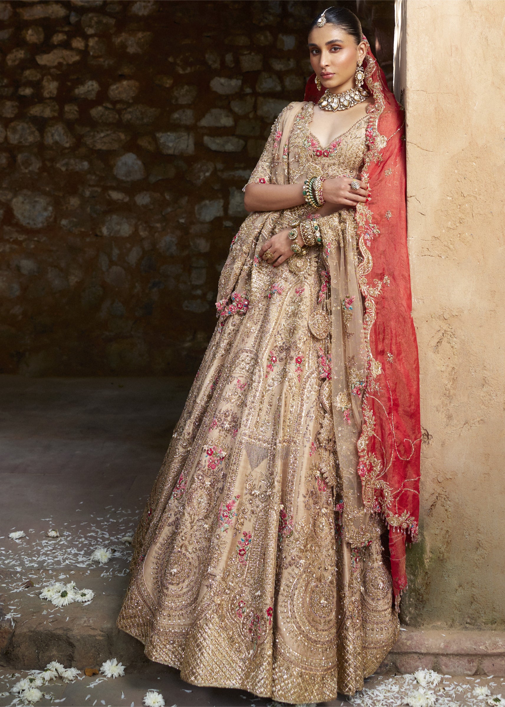 "Anviksha" Bridal Lehenga