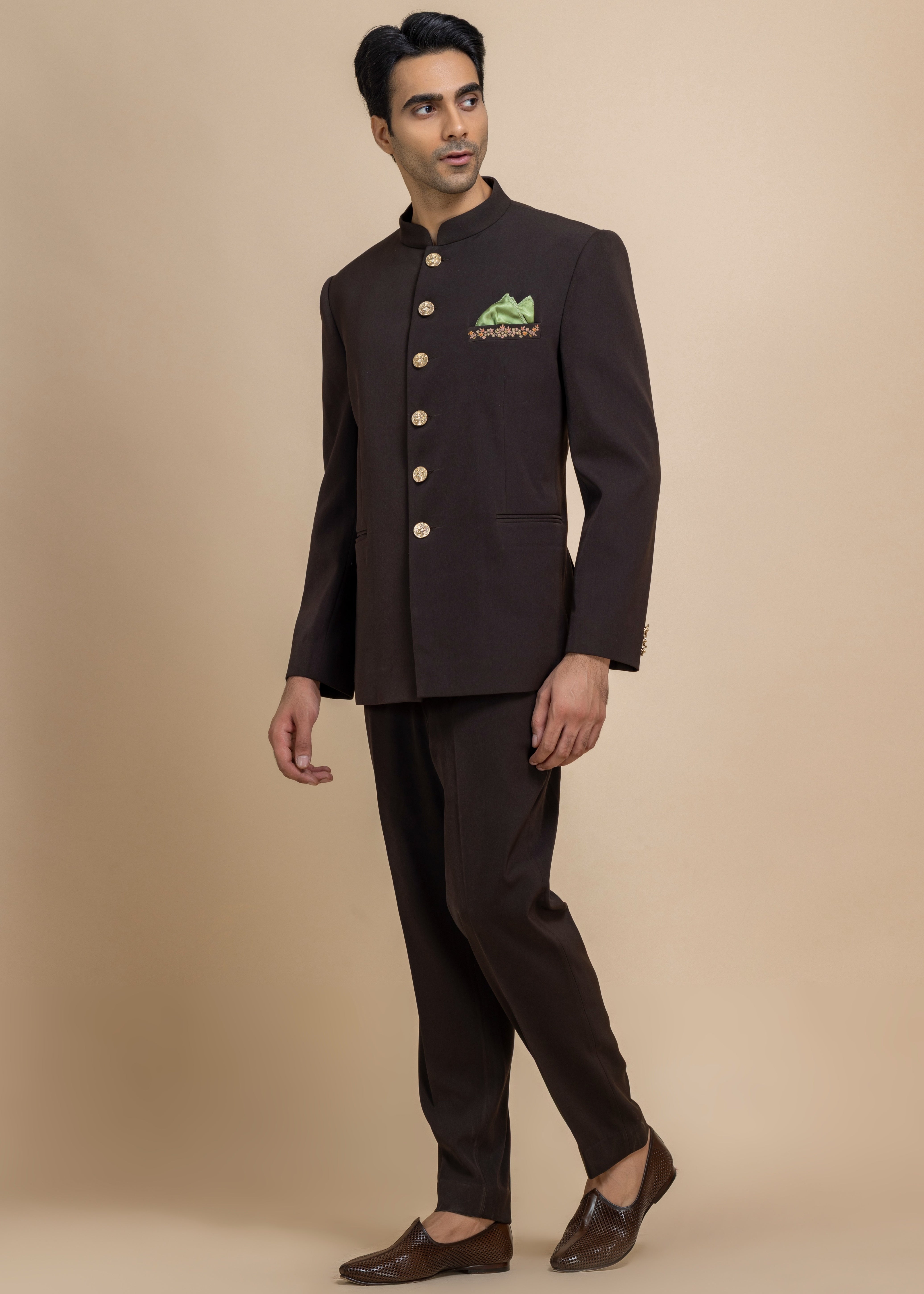 Umber Royale Bandgala