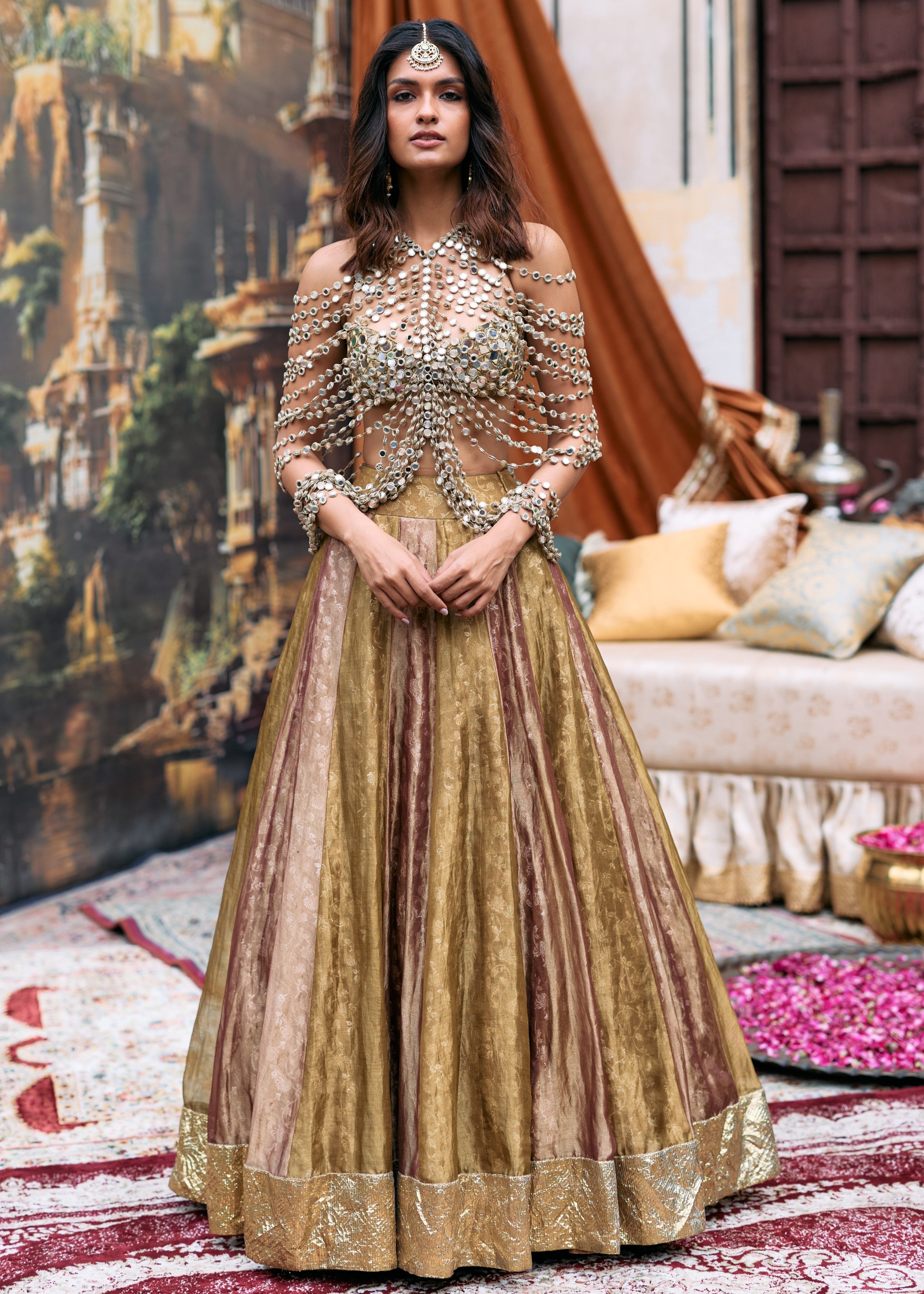 Pravarnika Lehenga Set- B