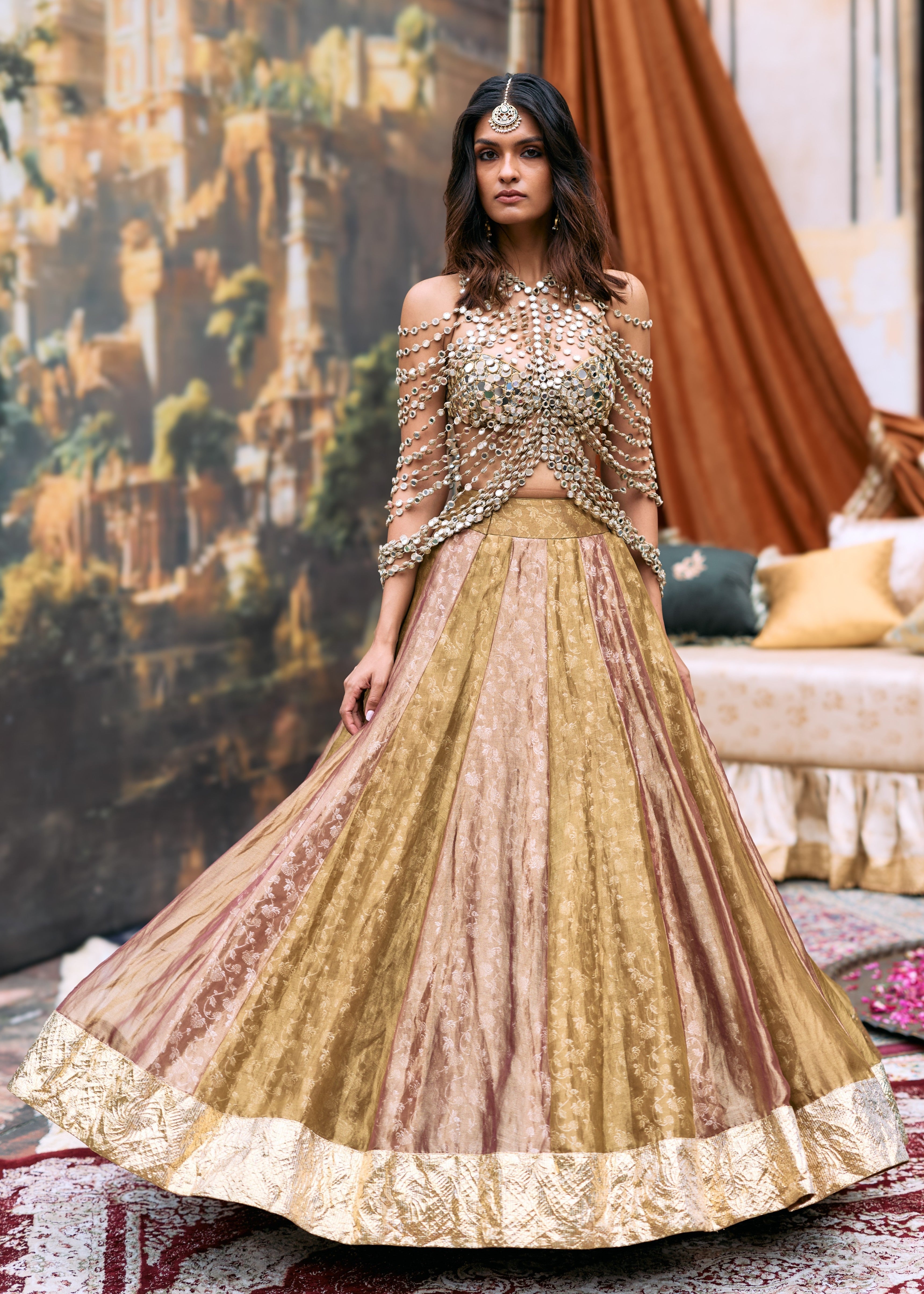 Pravarnika Lehenga Set- B