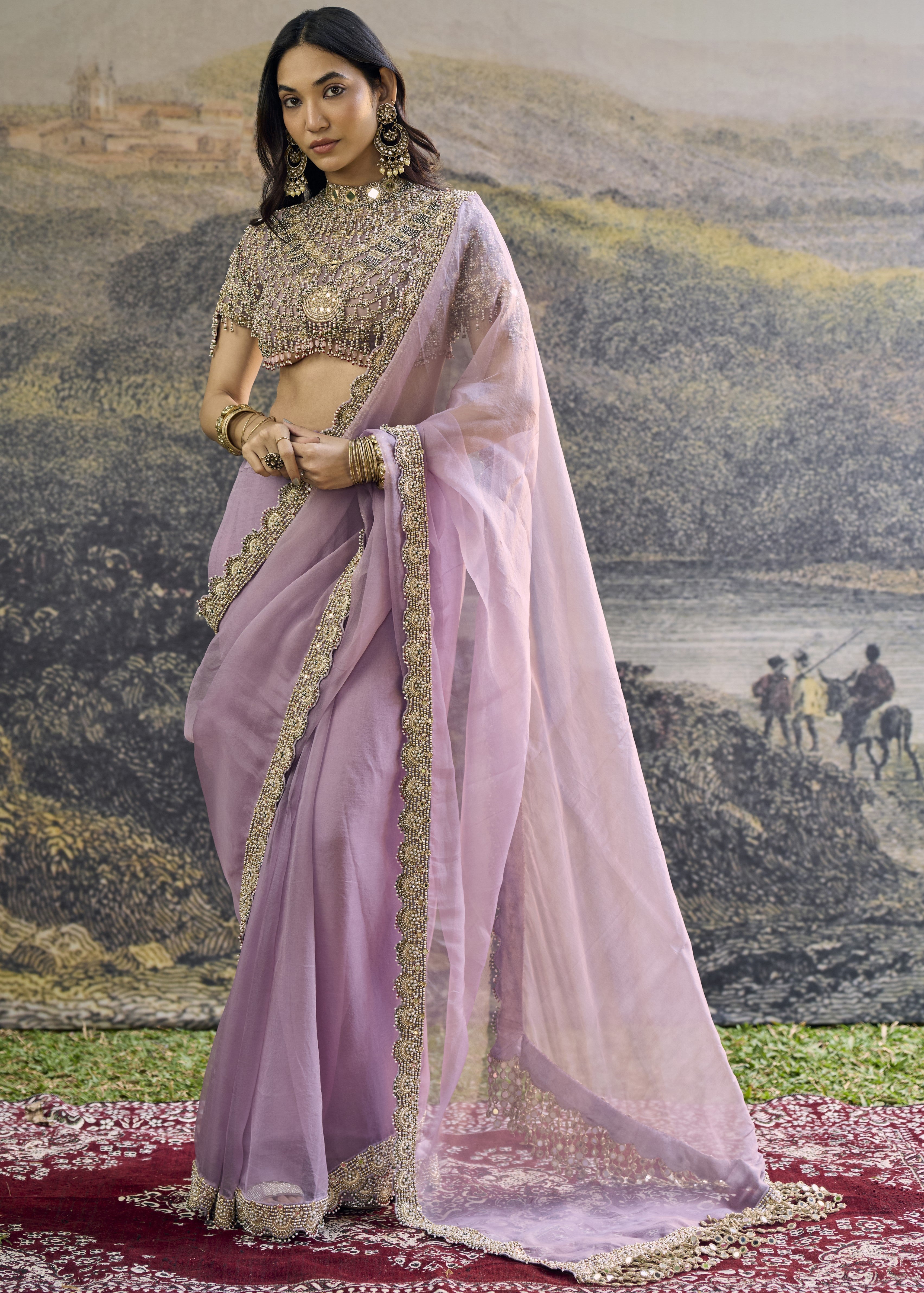Aadhira Sari Set