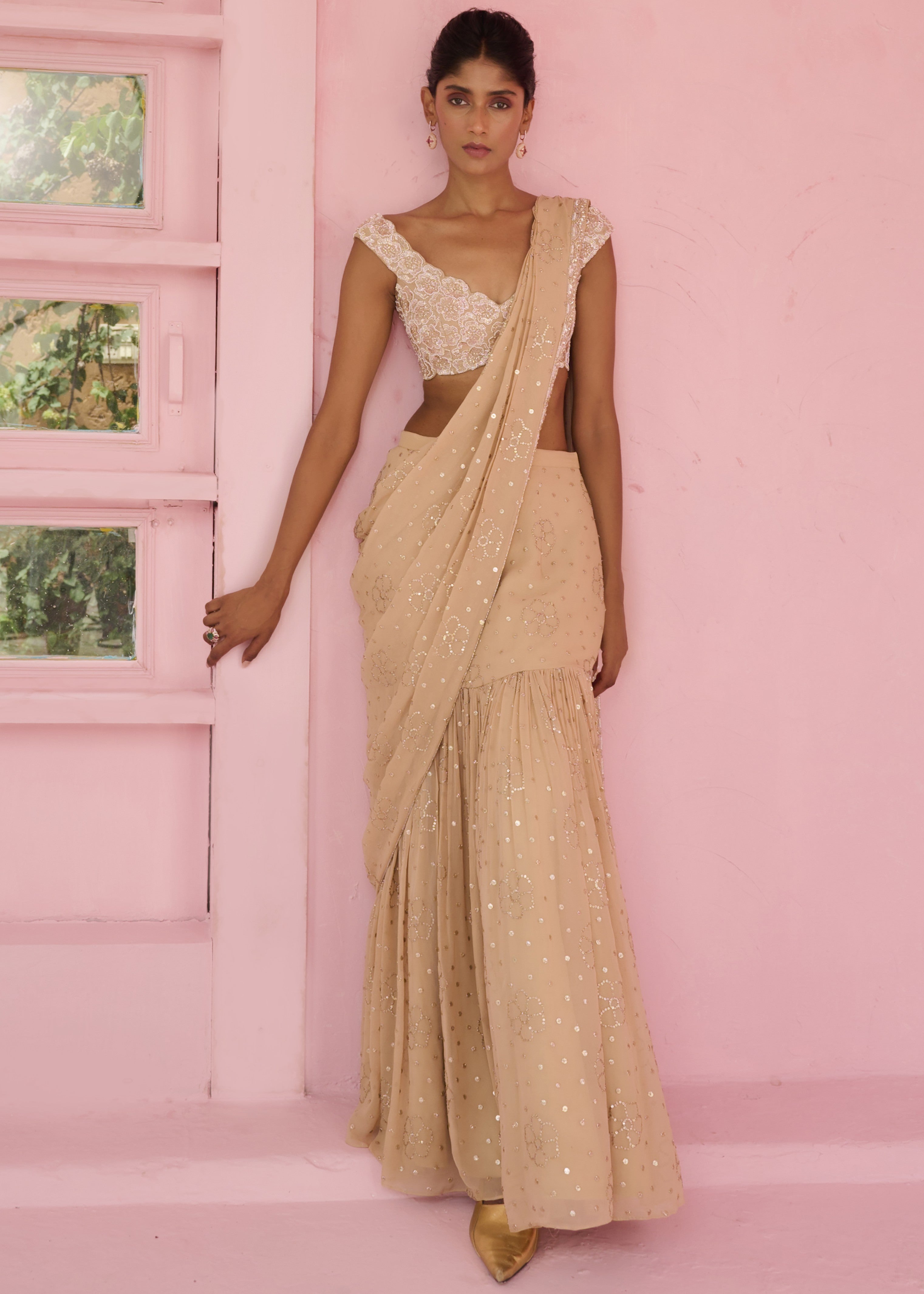Suhana Pre-drape Sari
