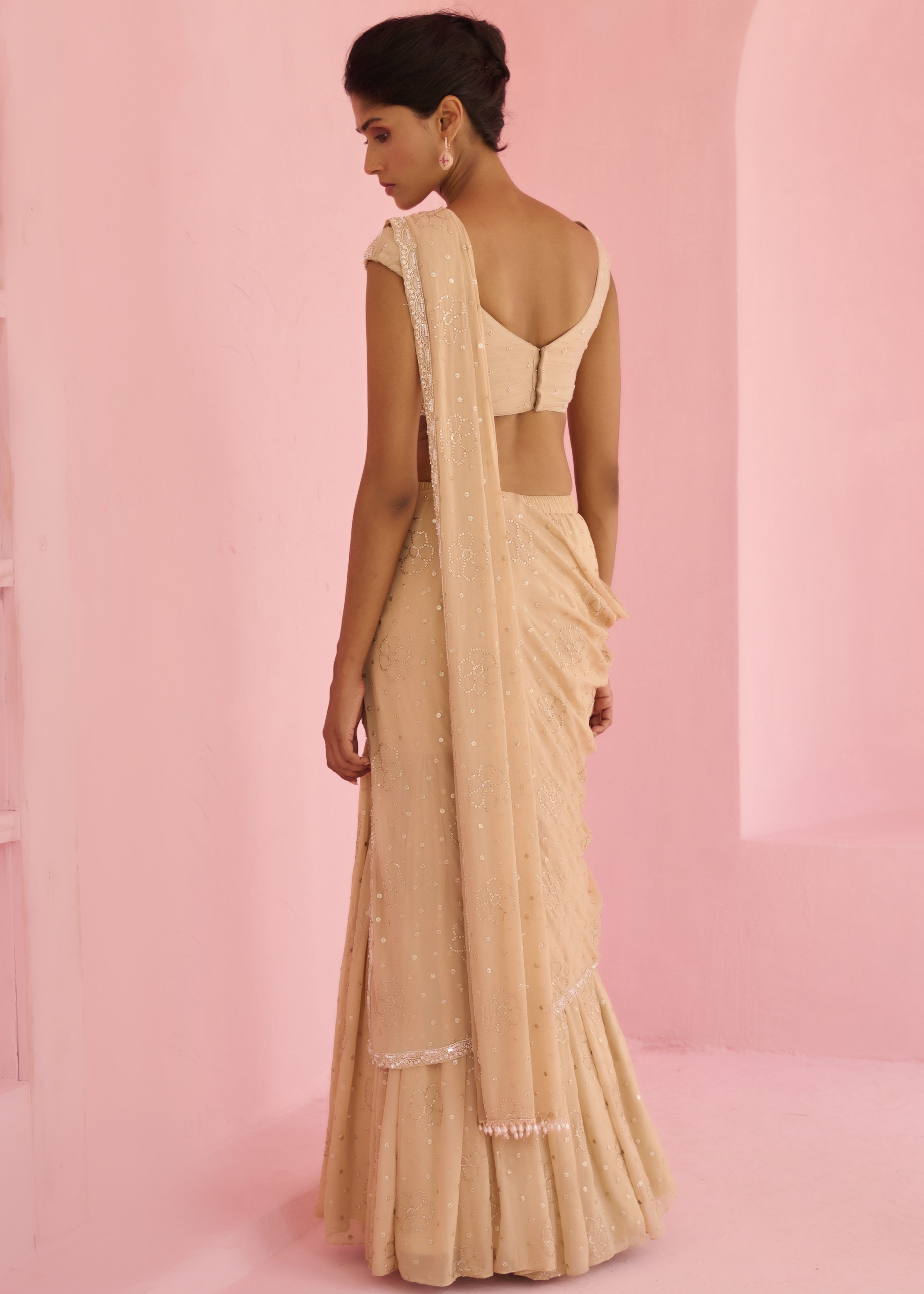 Suhana Pre-drape Sari