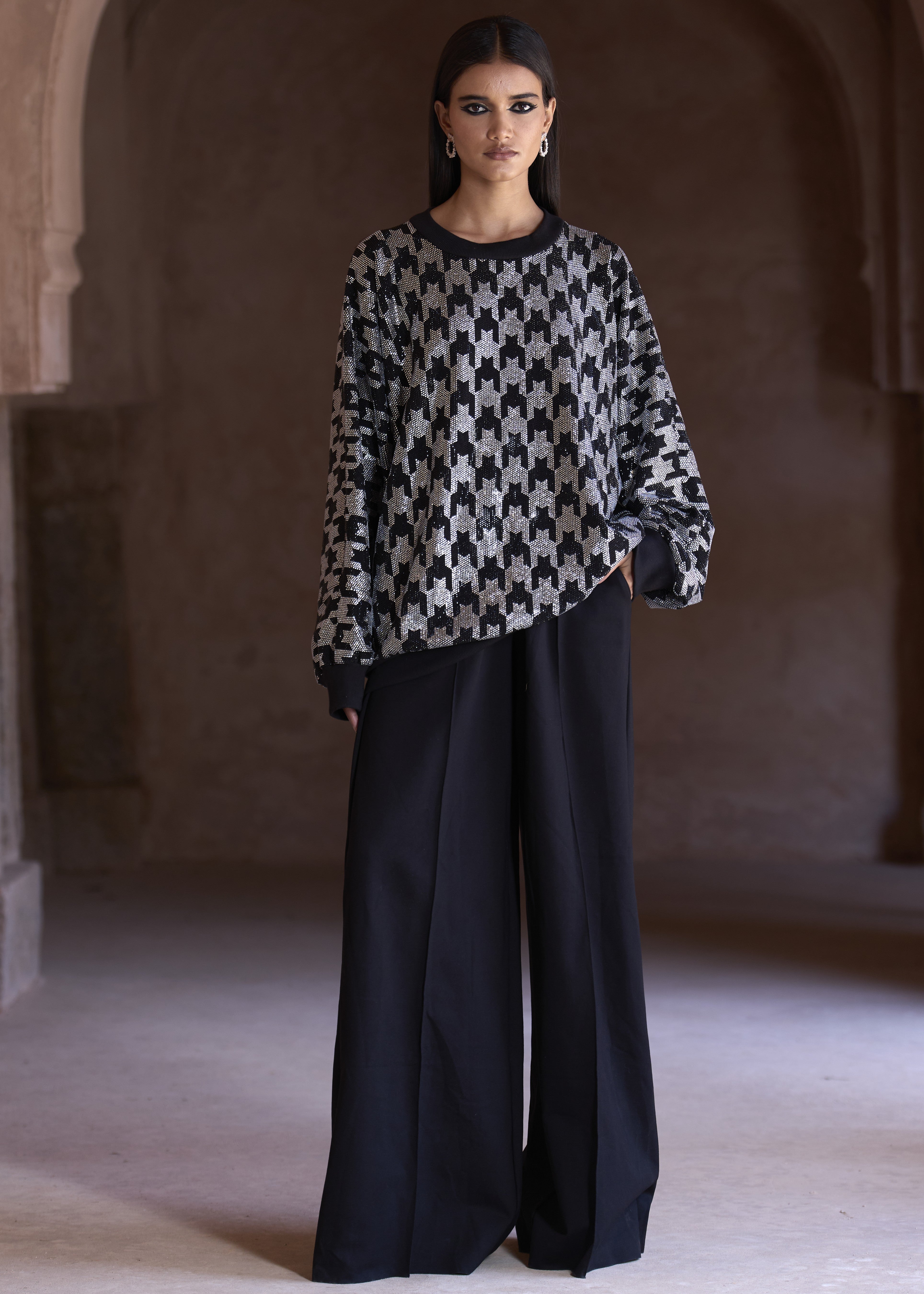 Neith Sweatshirt And Pants Set