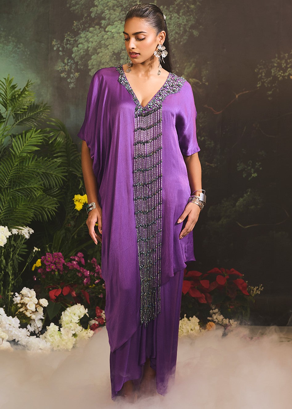 Purple Sage Kurta Set