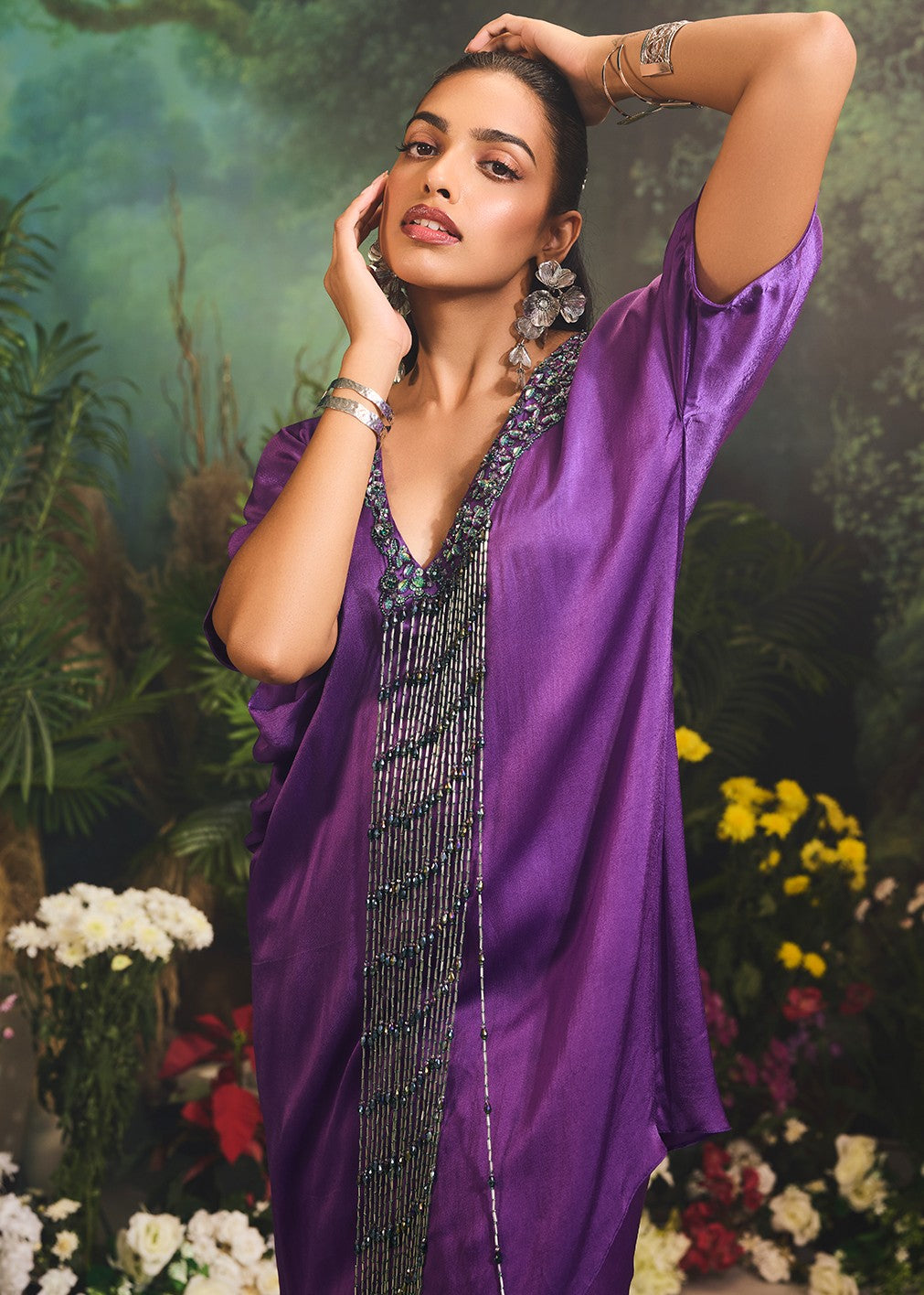 Purple Sage Kurta Set