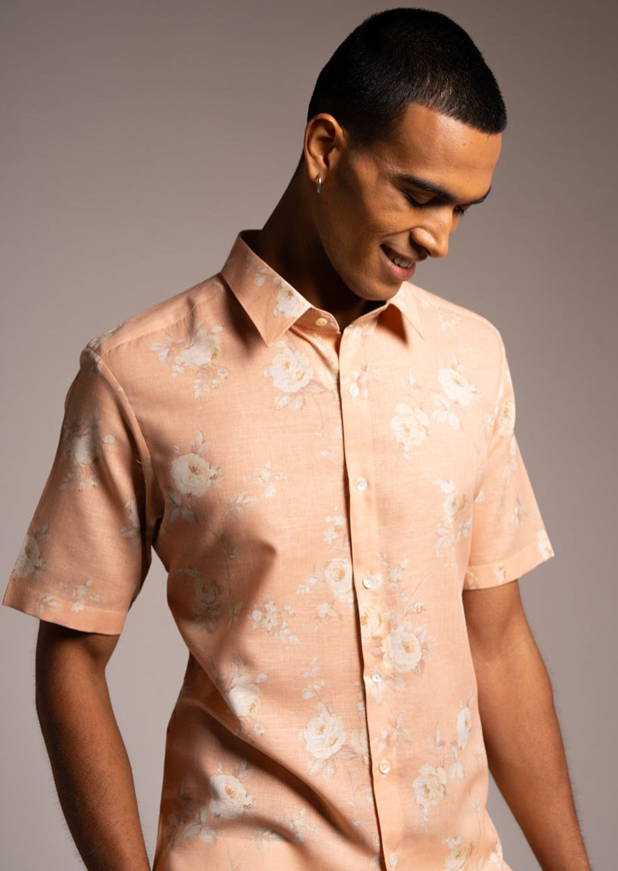 Pink Gulab Shirt