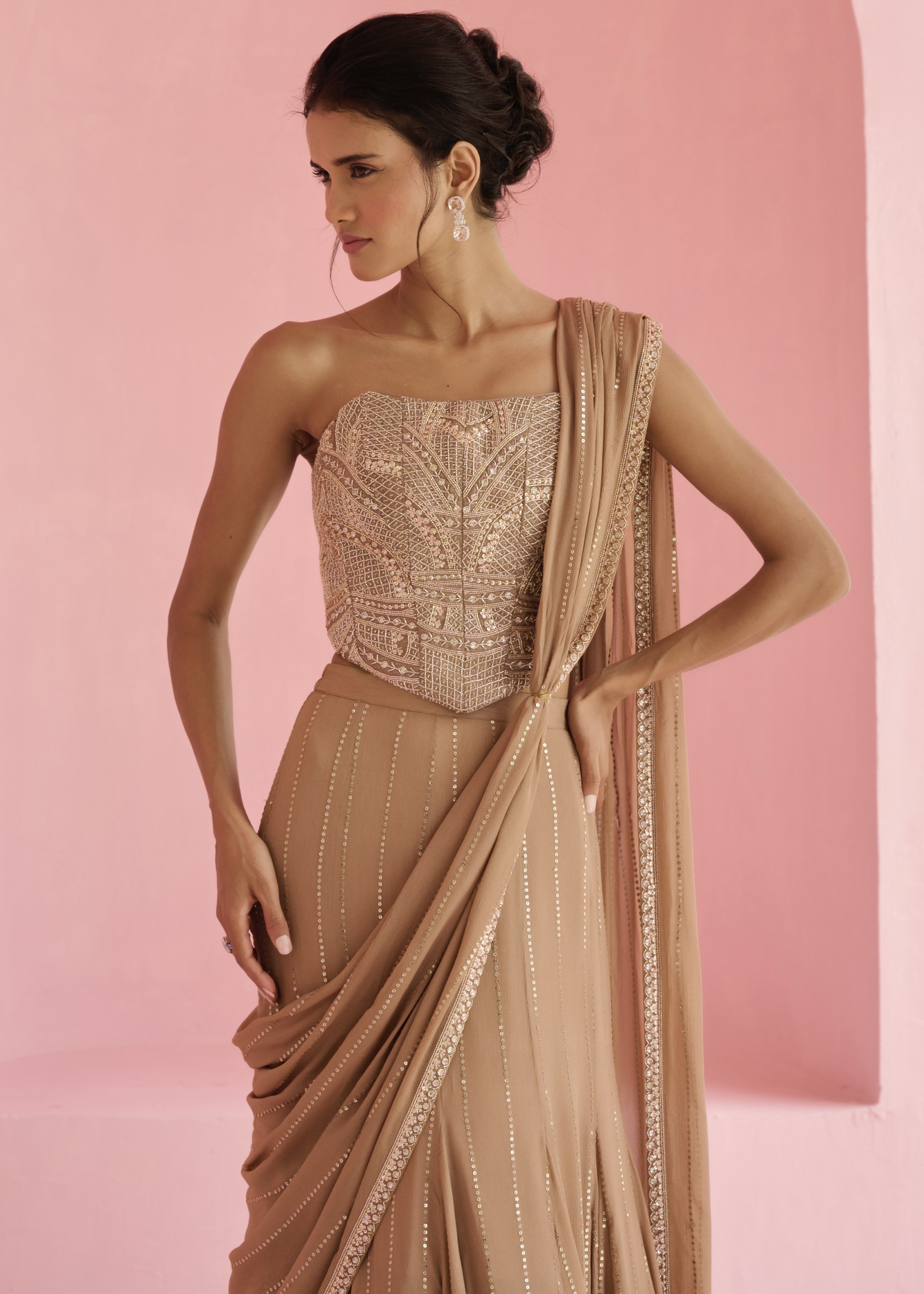 Stella Pre-drape Sari