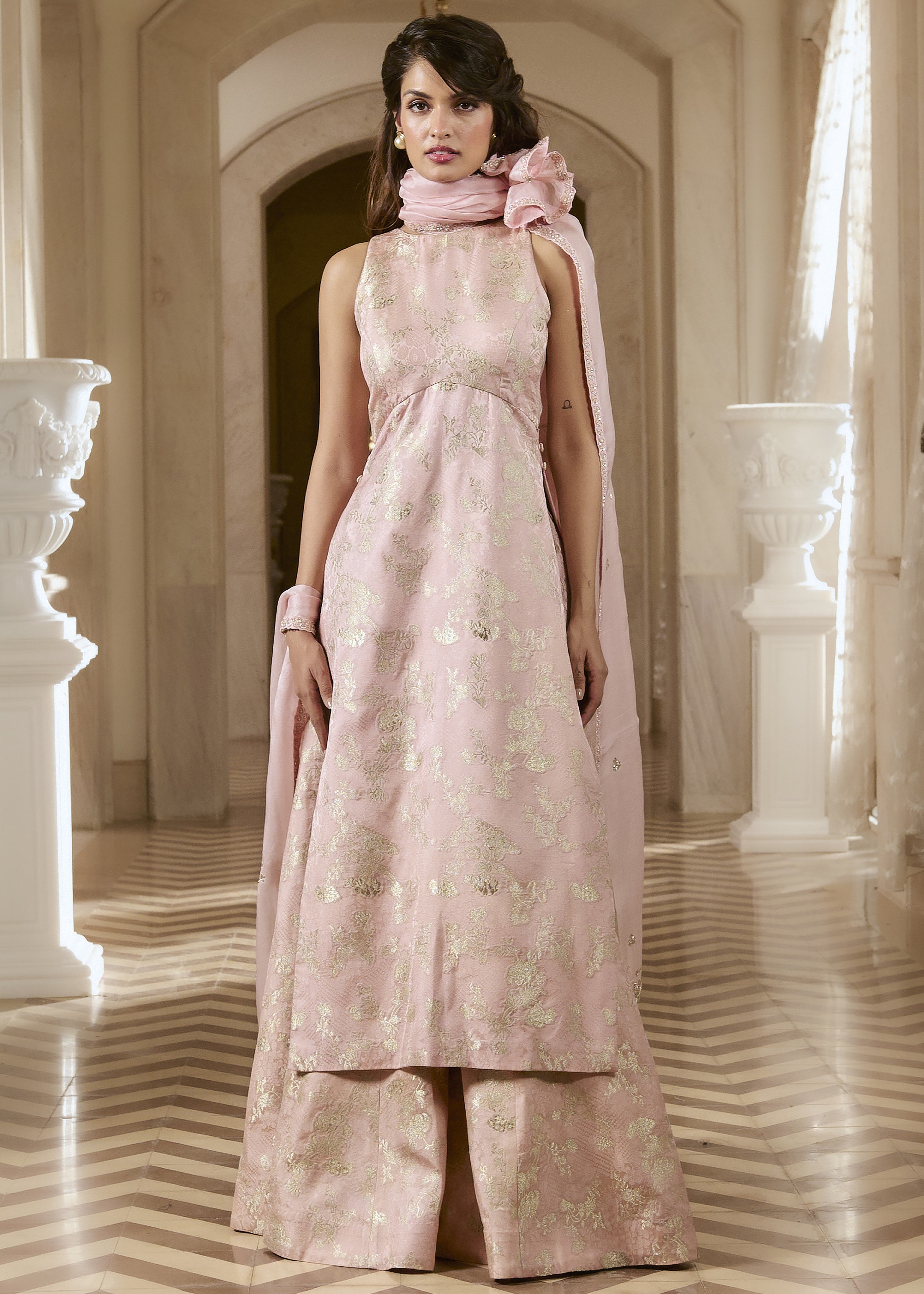 Chiara Kurta Set – Pink