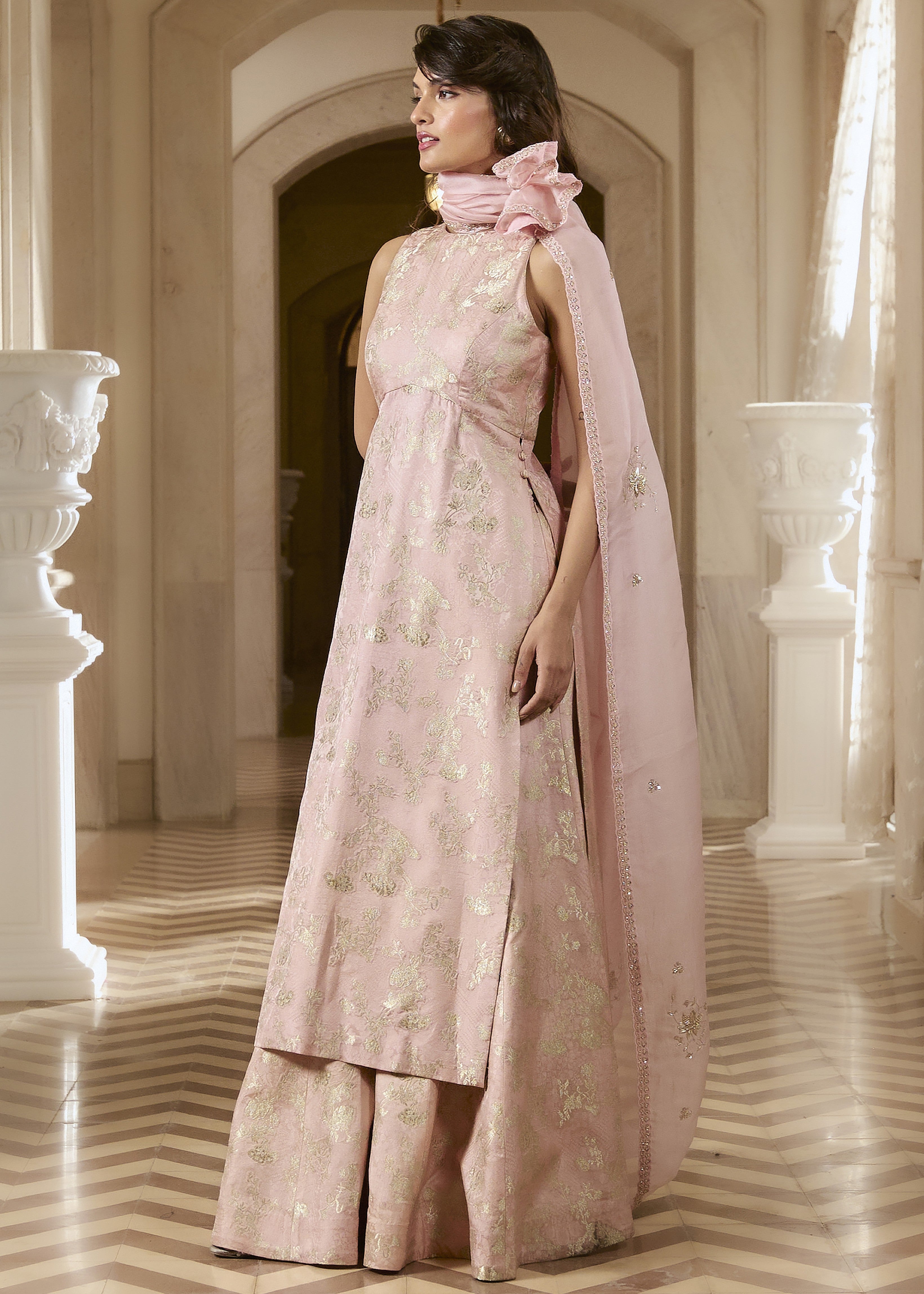 Chiara Kurta Set – Pink