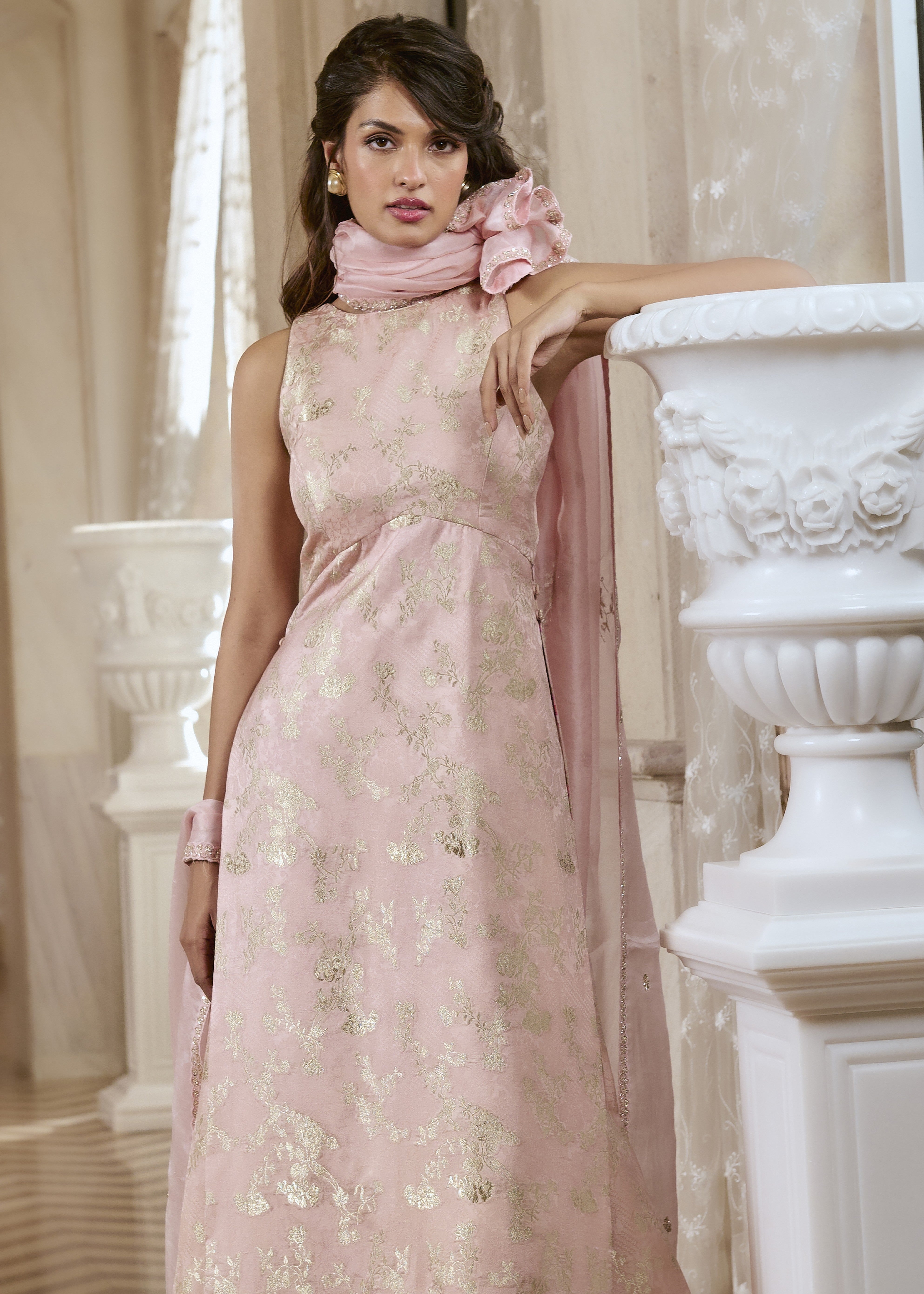 Chiara Kurta Set – Pink