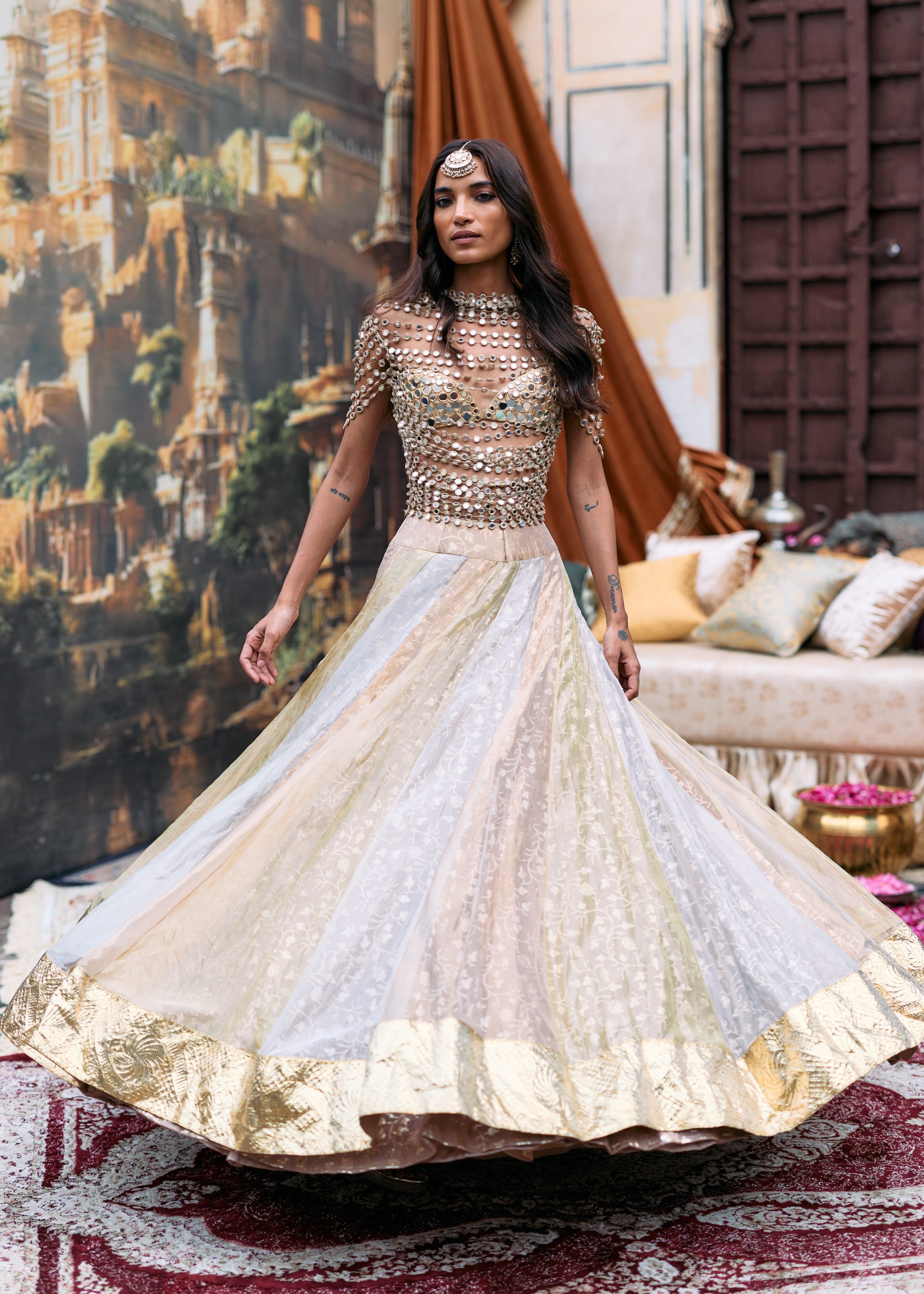 Swara Lehenga Set- B
