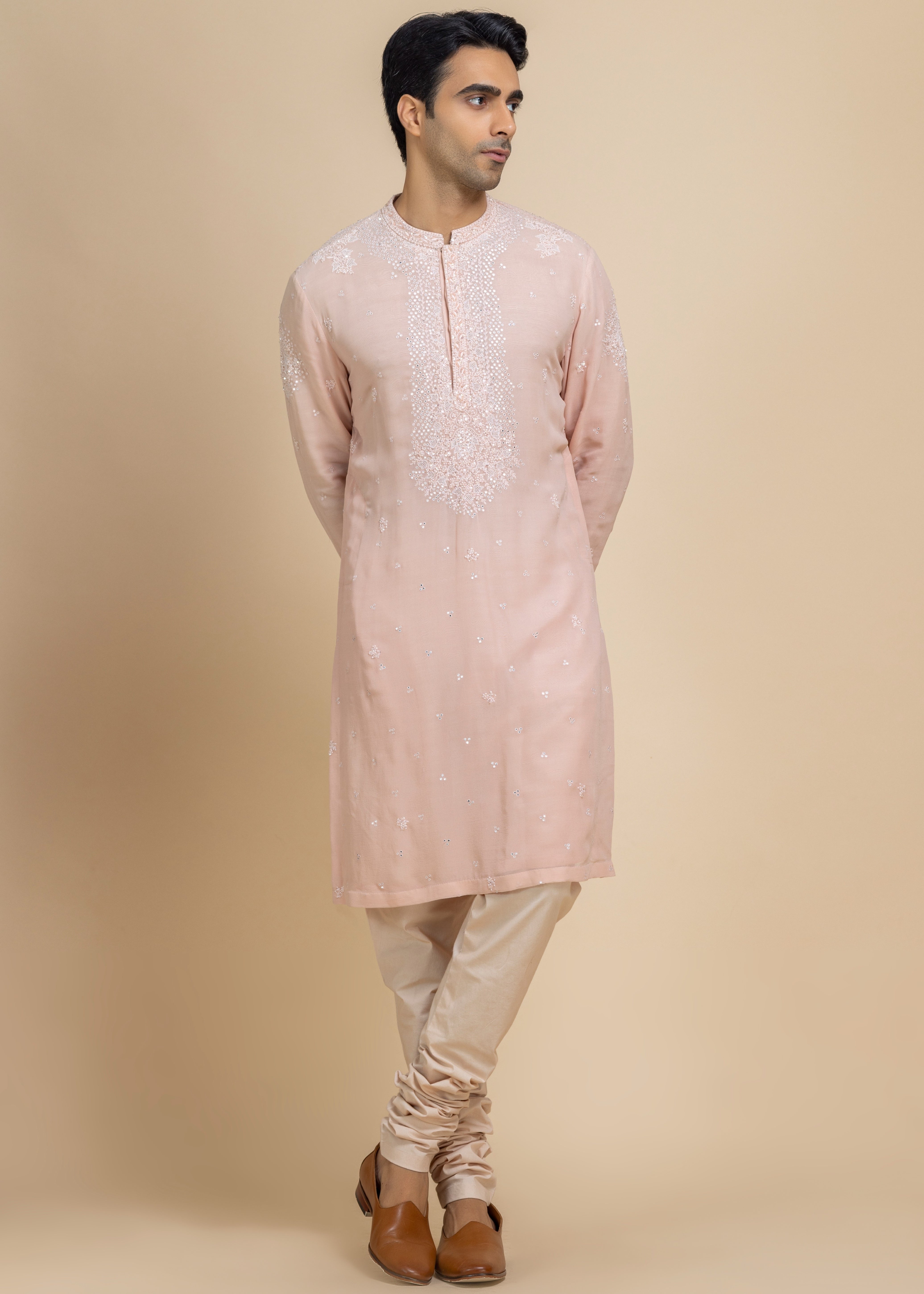 Elan Whisper Kurta & Churidaar Set