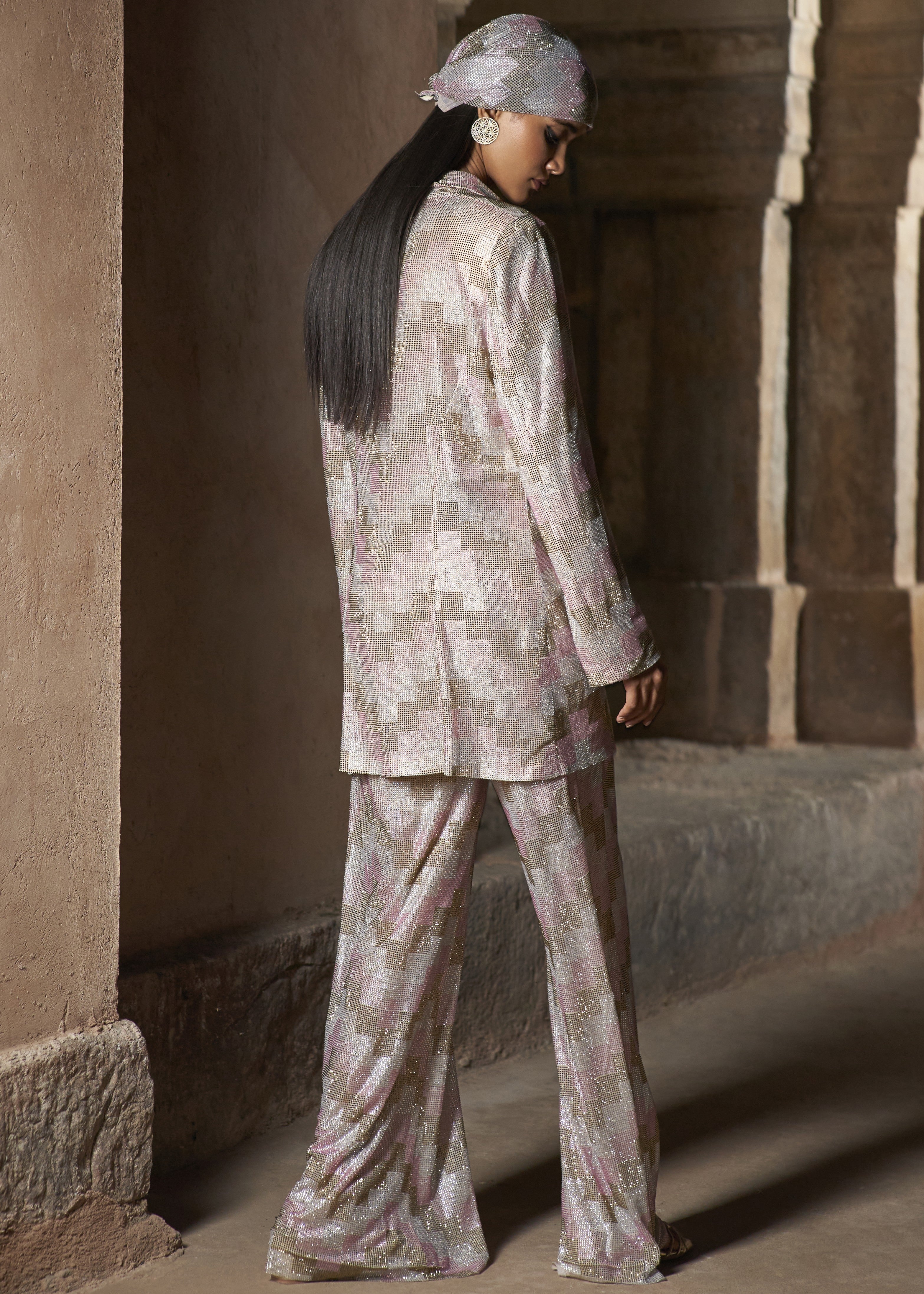 Farhana Blazer And Pants Set
