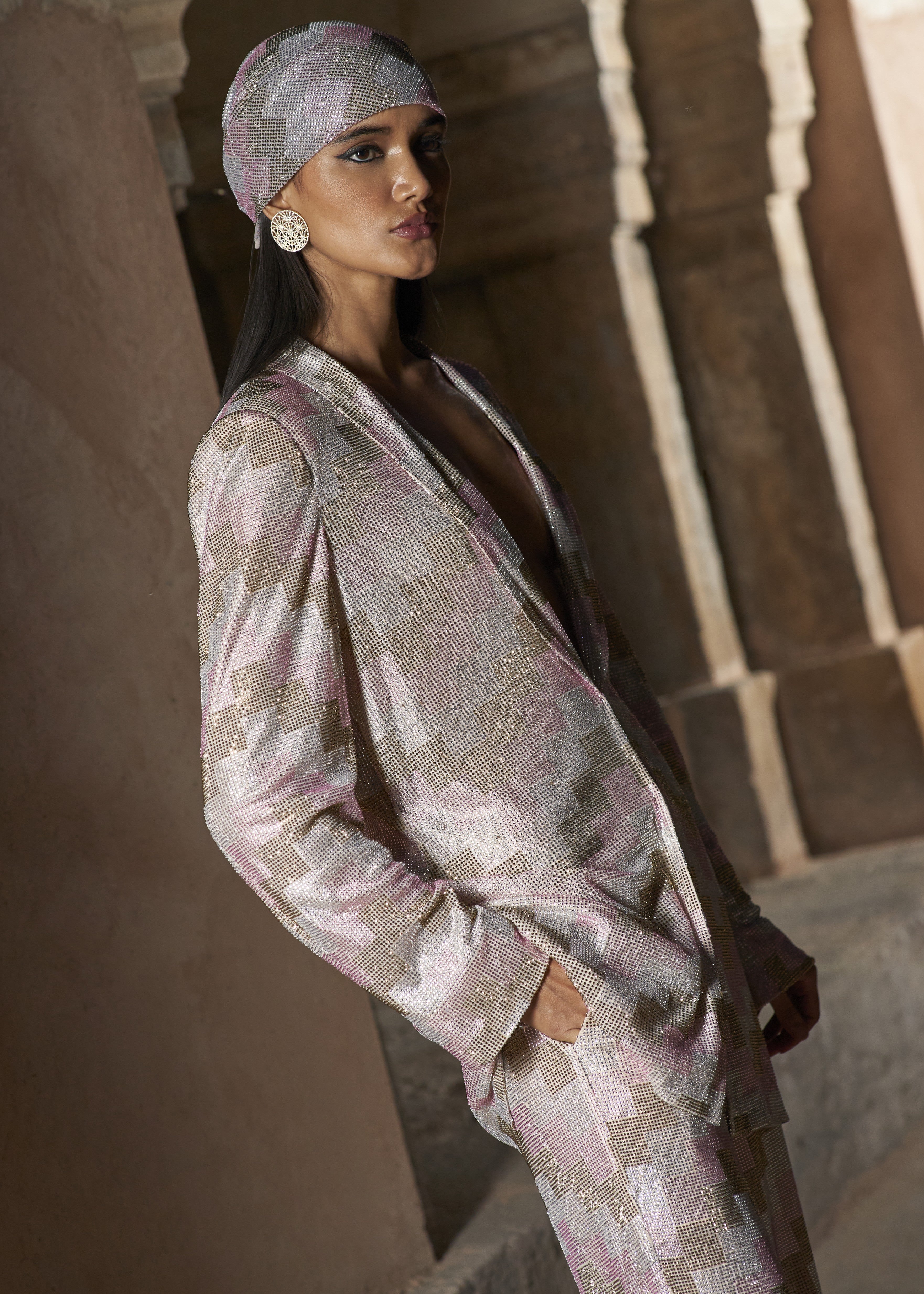 Farhana Blazer And Pants Set