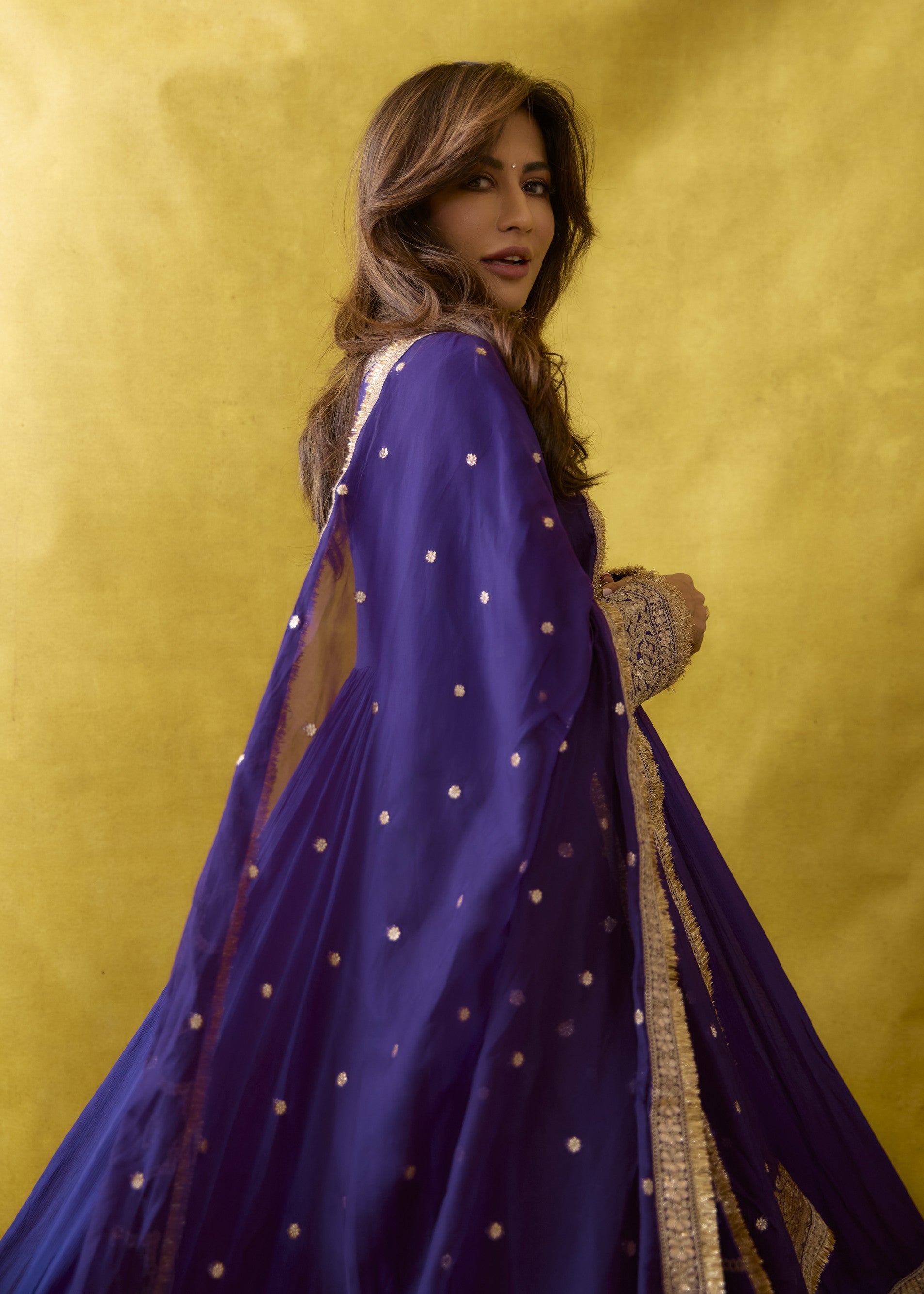 Chitrangada Anarkali Set