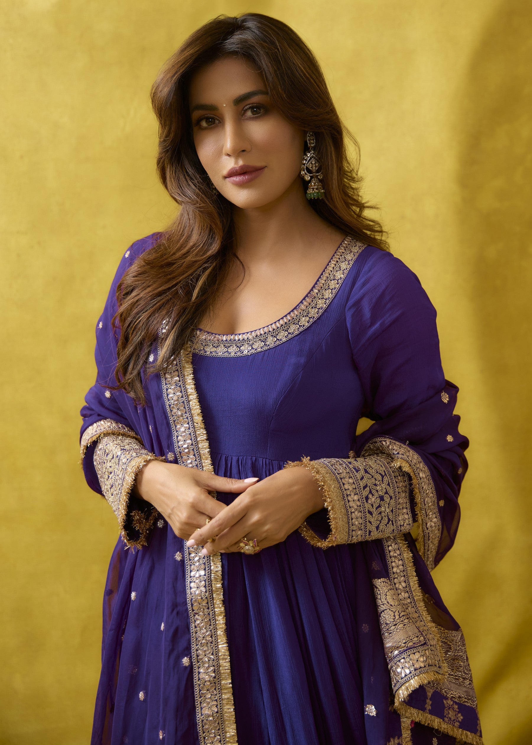 Chitrangada Anarkali Set