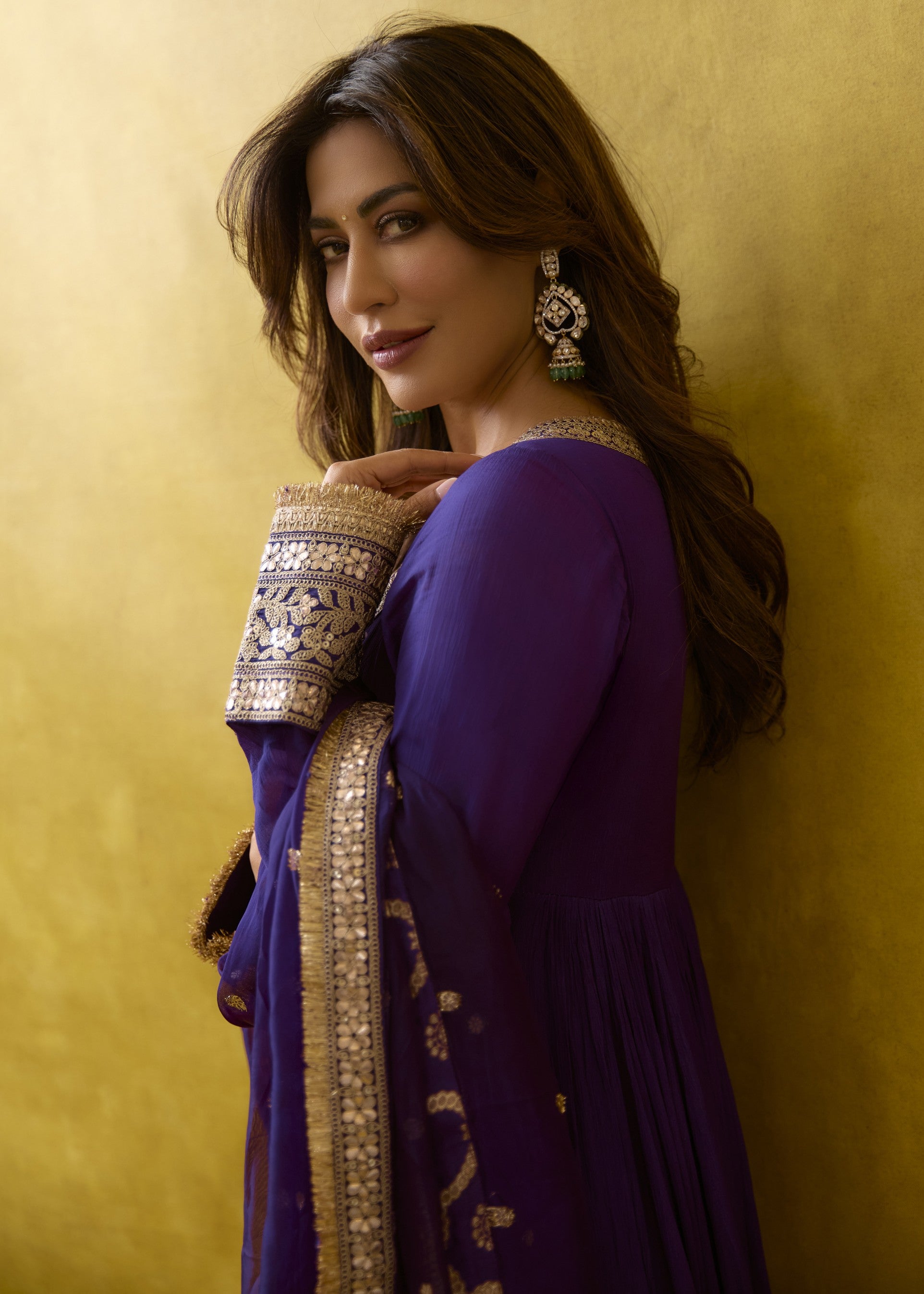 Chitrangada Anarkali Set