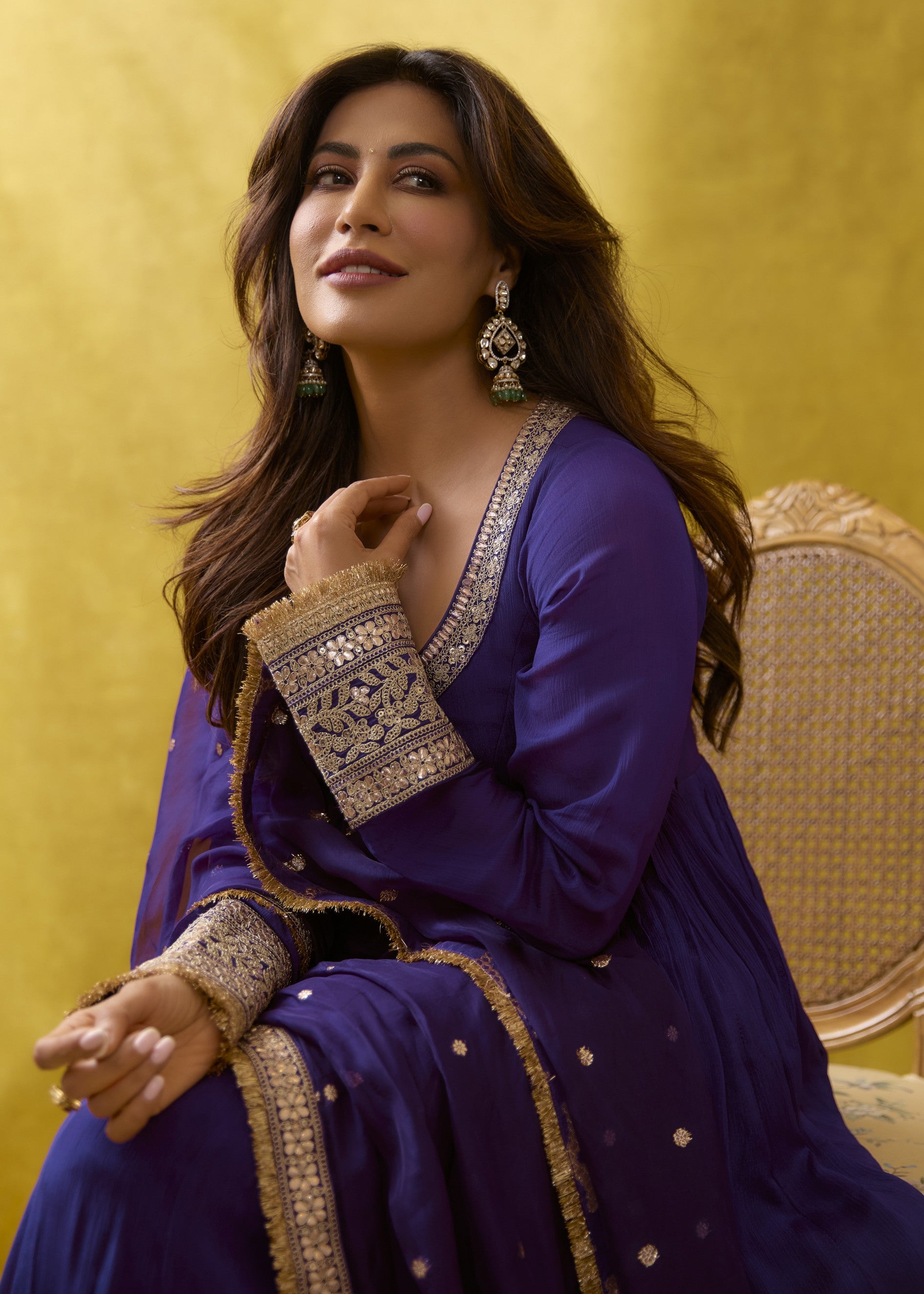 Chitrangada Anarkali Set