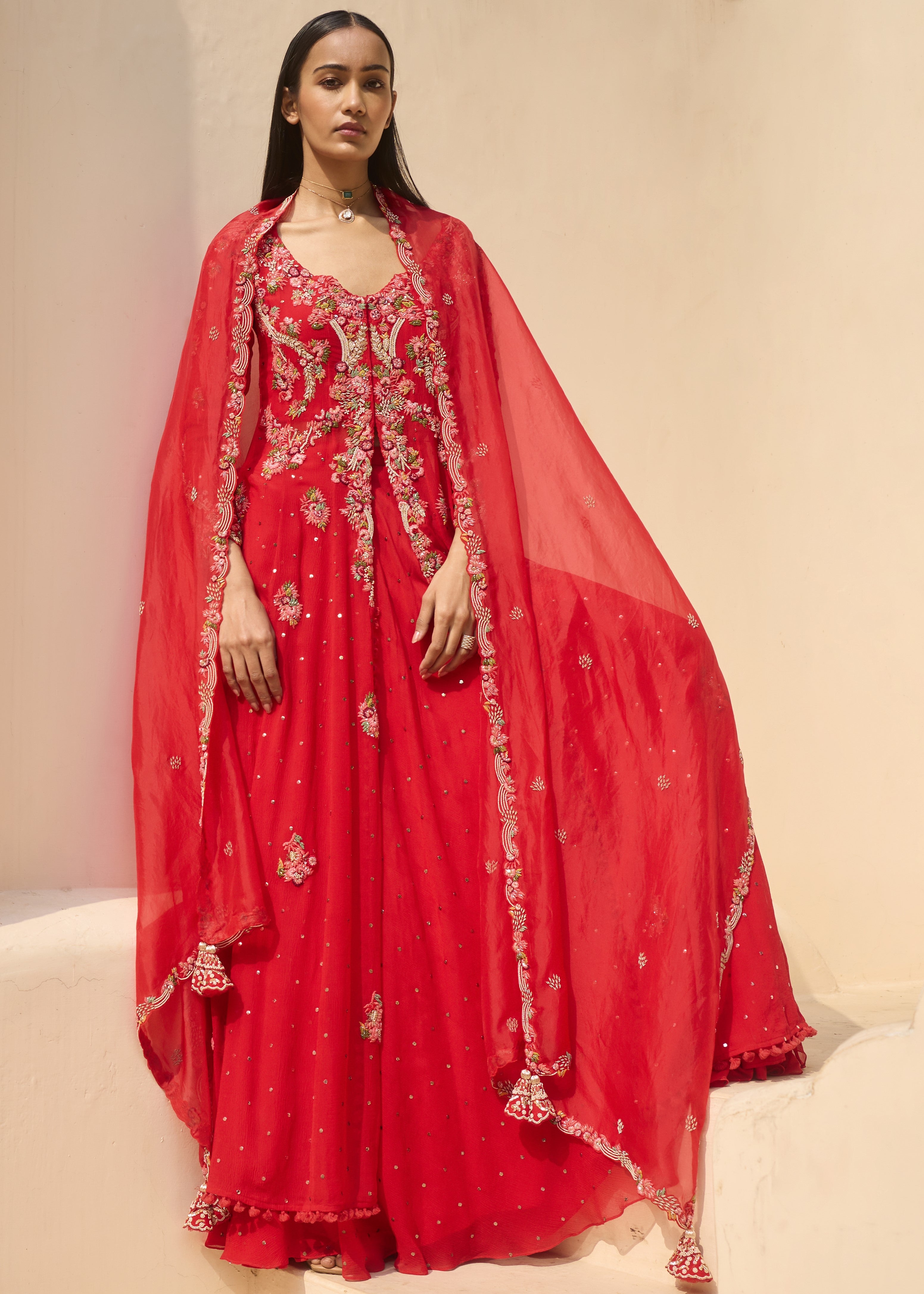 Parisha Kurta Sharara Set