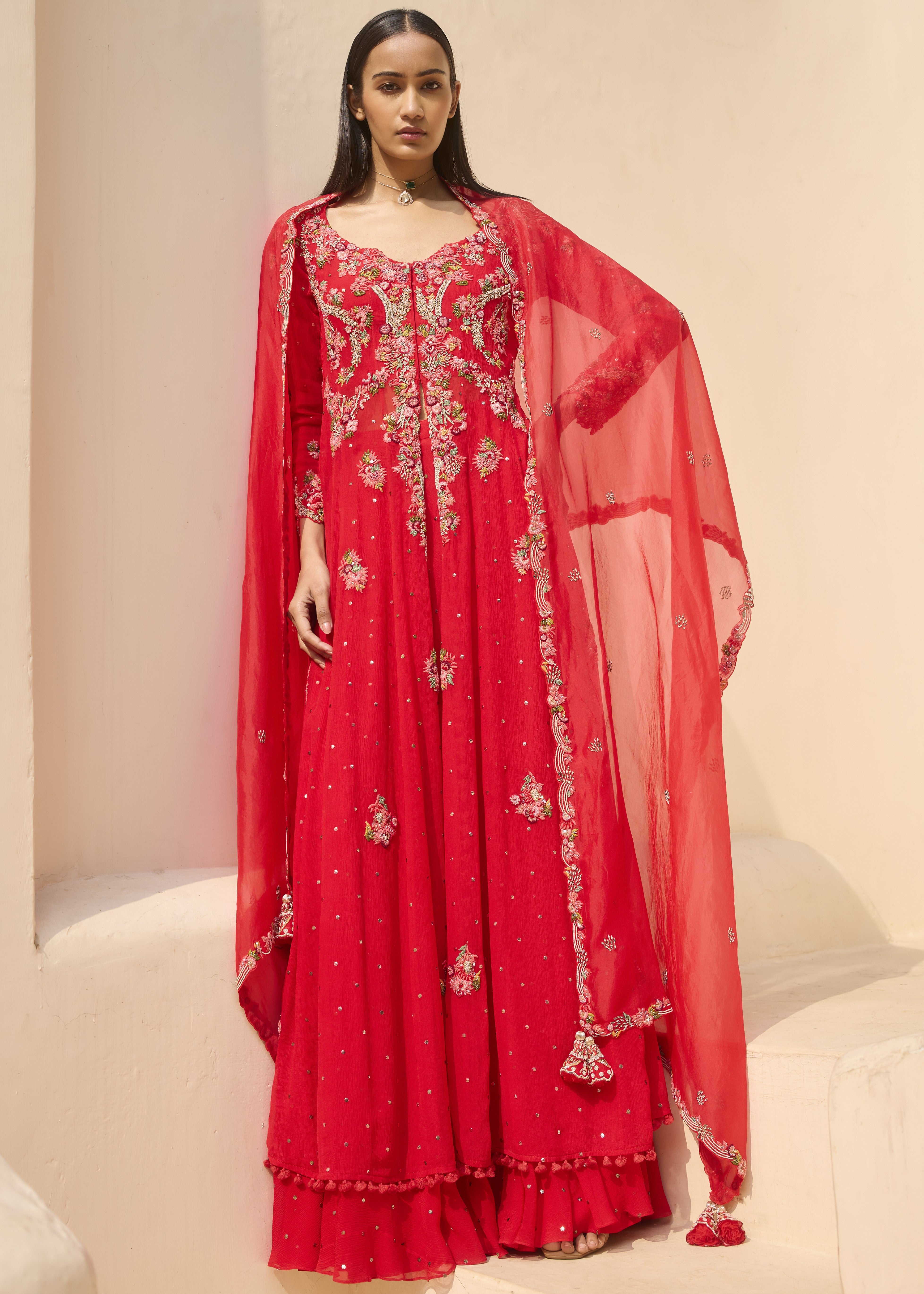 Parisha Kurta Sharara Set